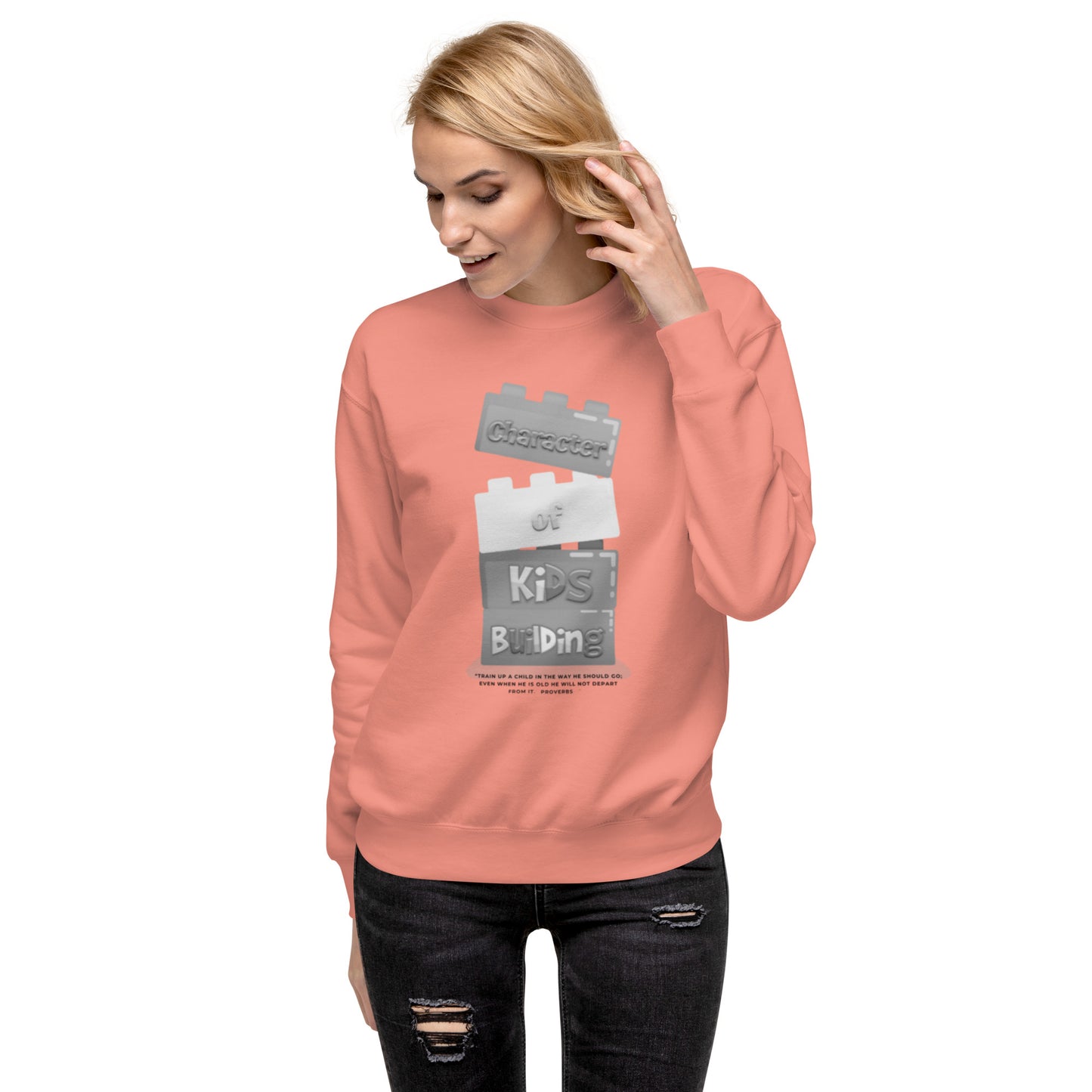 BKOC - "Building Kids of Character" - Unisex Premium Sweatshirt