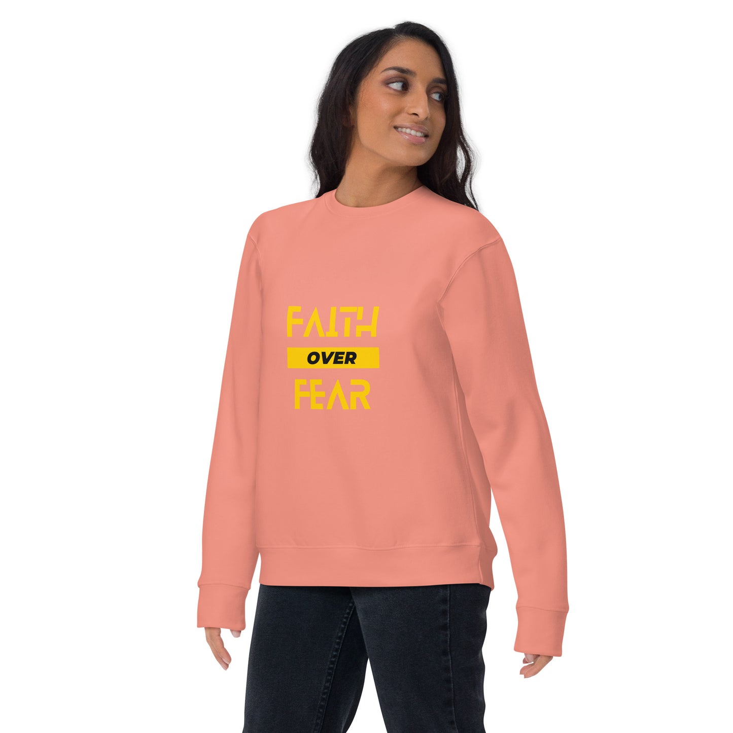 BKOC - "Faith Over Fear" - Unisex Premium Sweatshirt