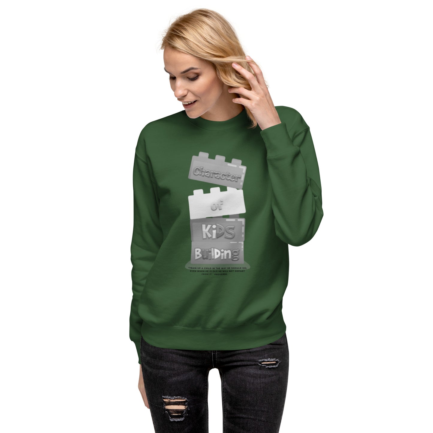 BKOC - "Building Kids of Character" - Unisex Premium Sweatshirt