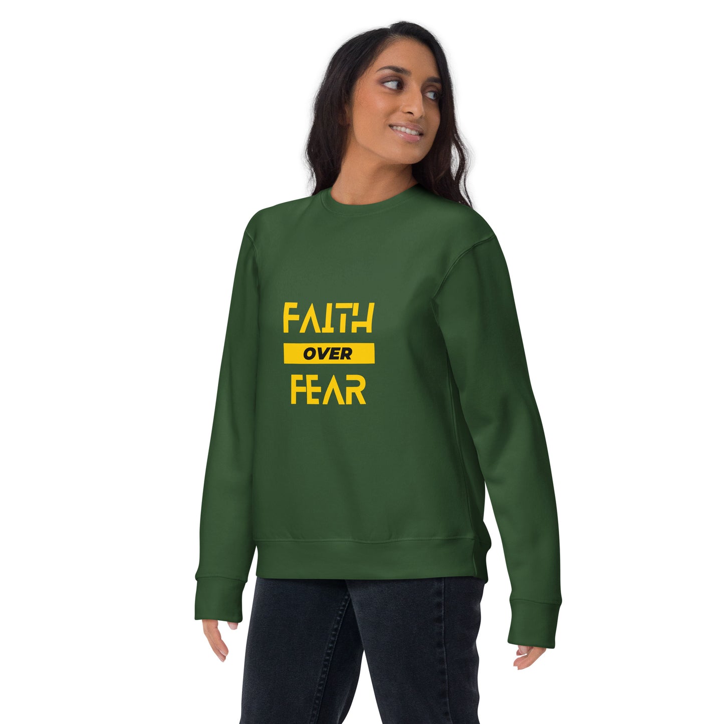 BKOC - "Faith Over Fear" - Unisex Premium Sweatshirt