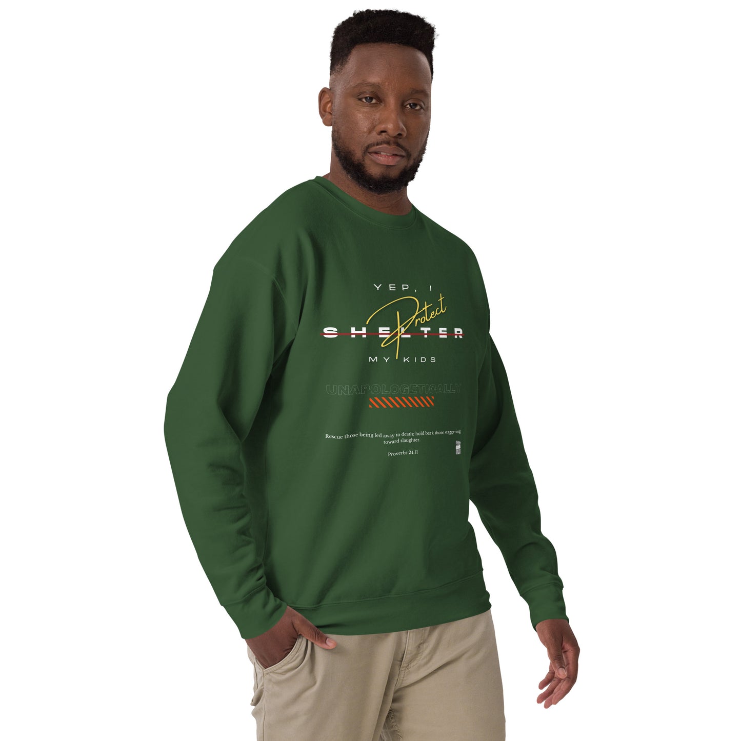 BKOC - "Yep, I Protect My Kids Unapologetically"- Unisex Premium Sweatshirt