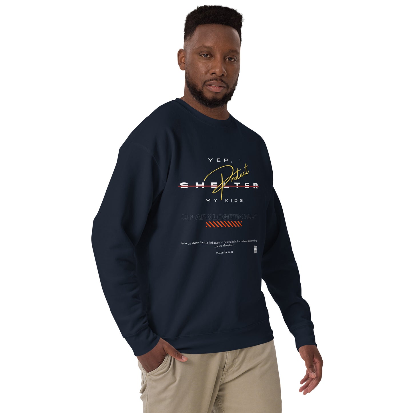 BKOC - "Yep, I Protect My Kids Unapologetically"- Unisex Premium Sweatshirt