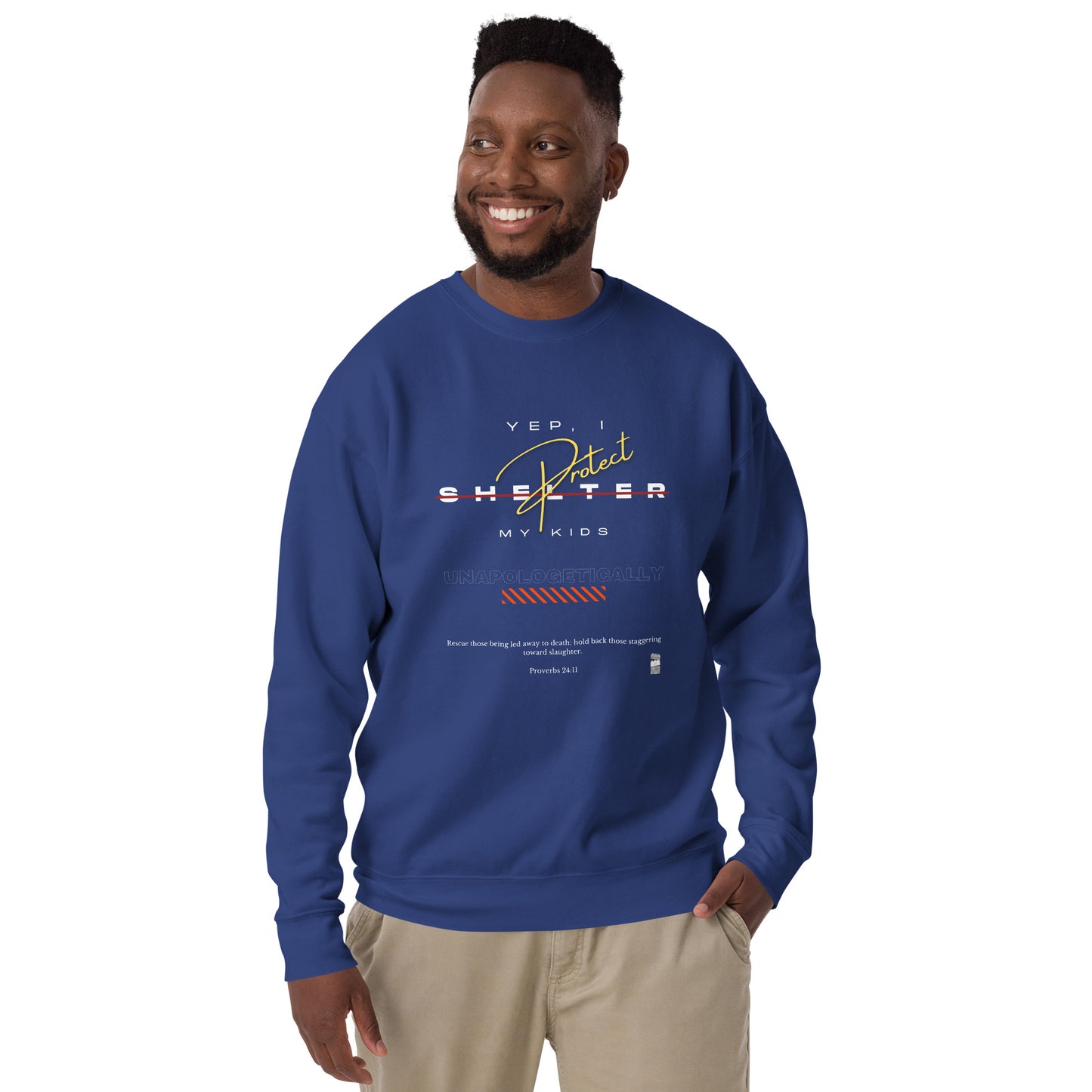 BKOC - "Yep, I Protect My Kids Unapologetically"- Unisex Premium Sweatshirt