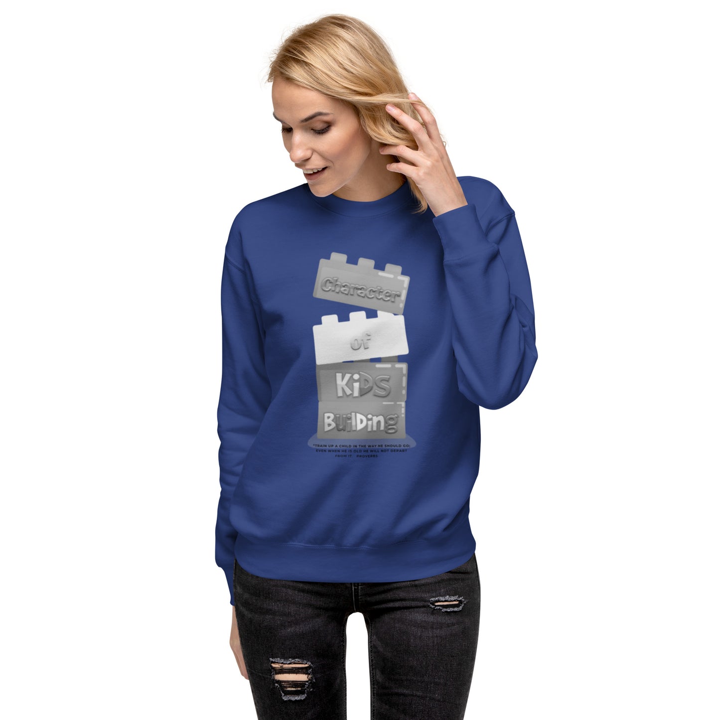 BKOC - "Building Kids of Character" - Unisex Premium Sweatshirt