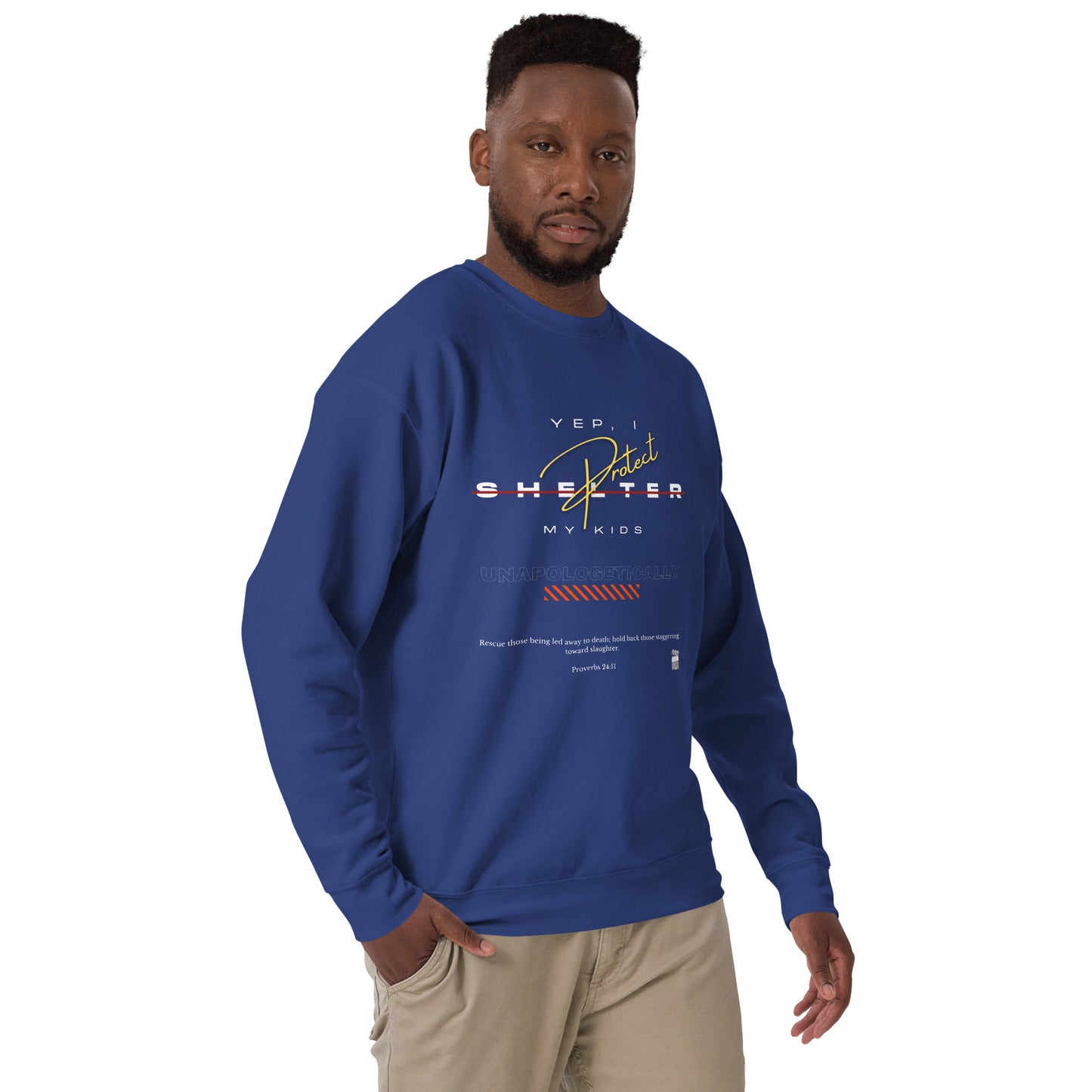 BKOC - "Yep, I Protect My Kids Unapologetically"- Unisex Premium Sweatshirt