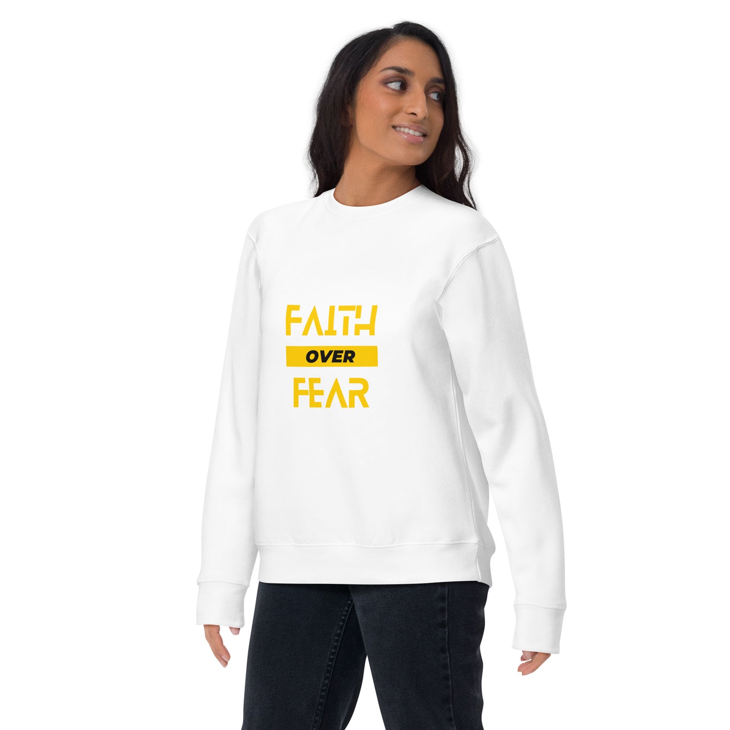 BKOC - "Faith Over Fear" - Unisex Premium Sweatshirt