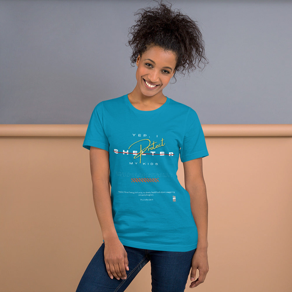 BKOC - "Yep, I Protect My Kids Unapologetically" - Unisex T-shirt