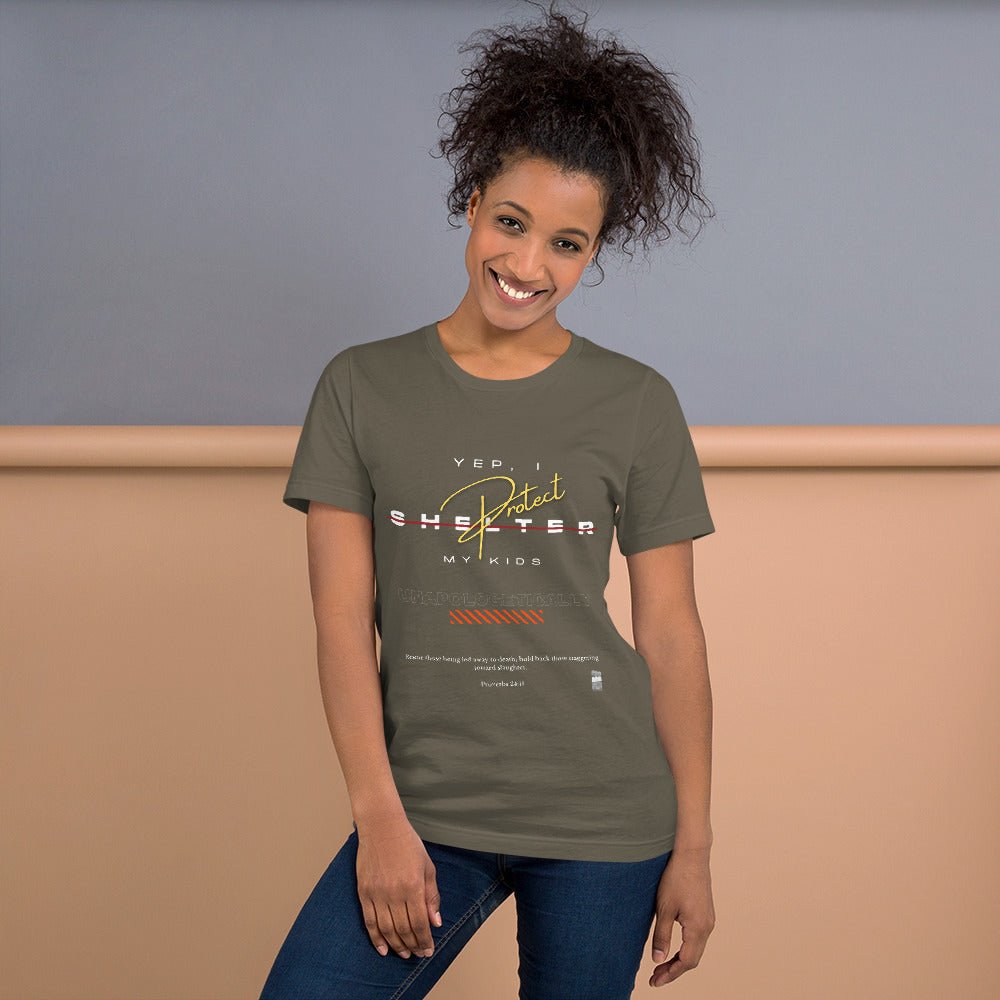 BKOC - "Yep, I Protect My Kids Unapologetically" - Unisex T-shirt