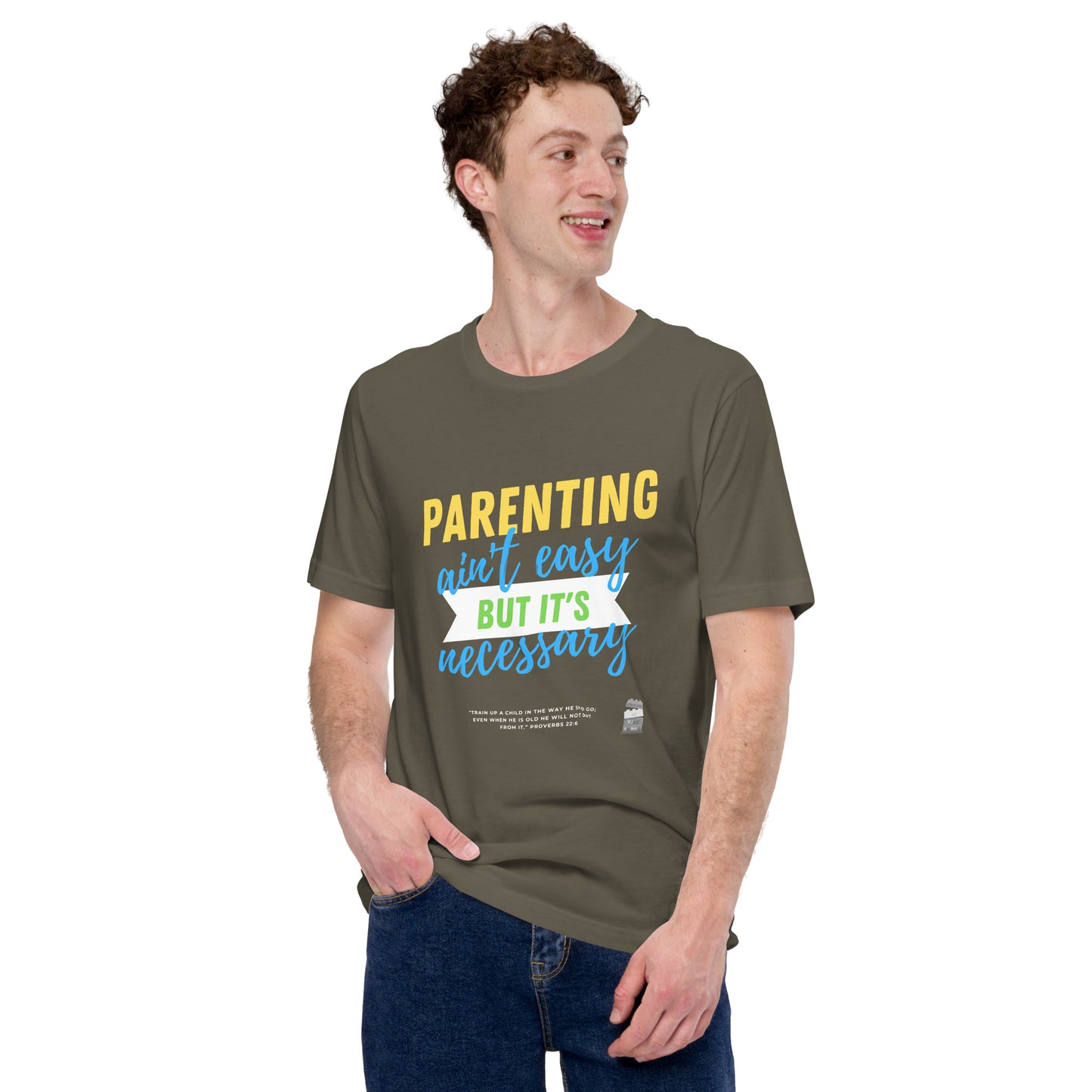 BKOC - "Parenting Ain't Easy but It's Necessary" - Unisex T-shirt