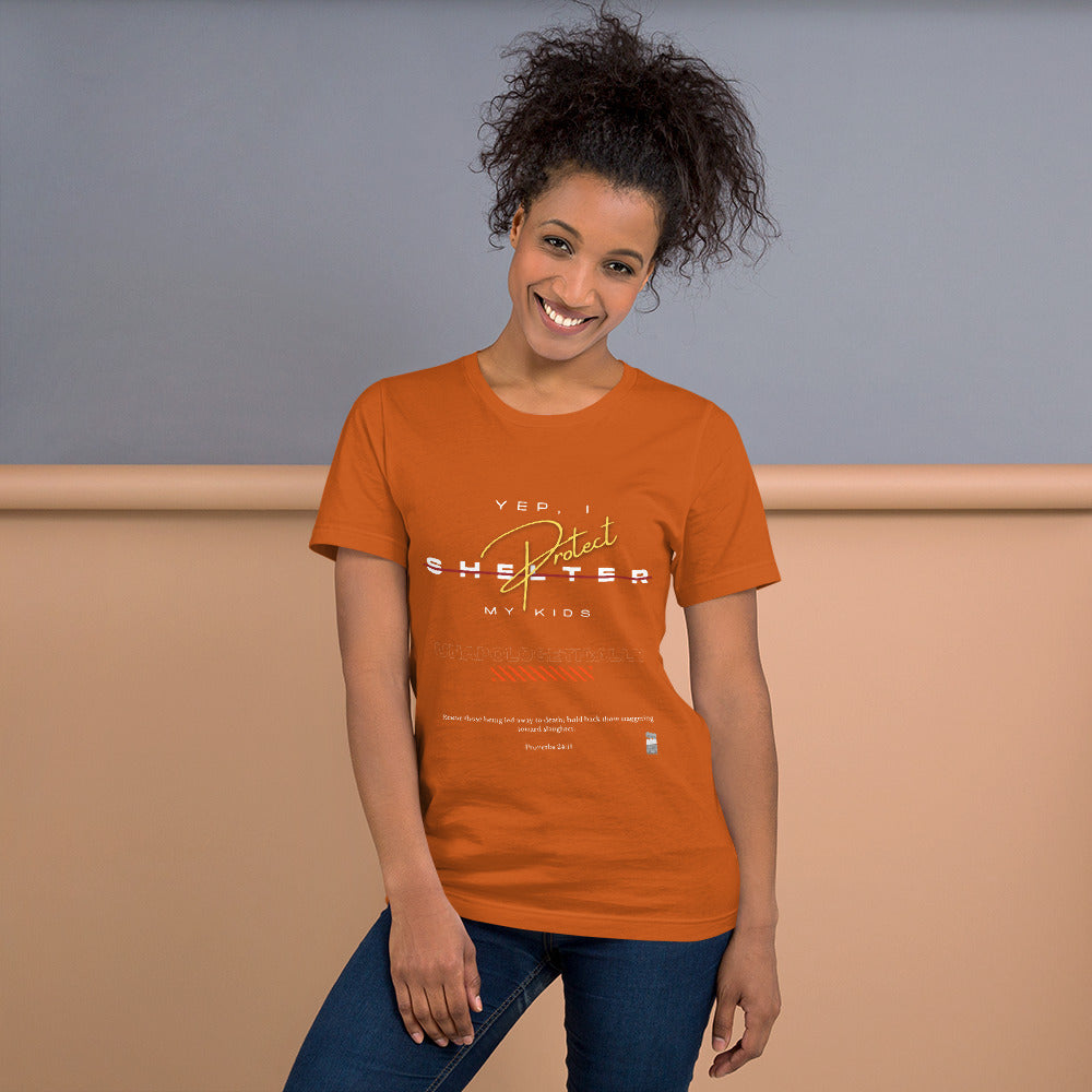 BKOC - "Yep, I Protect My Kids Unapologetically" - Unisex T-shirt