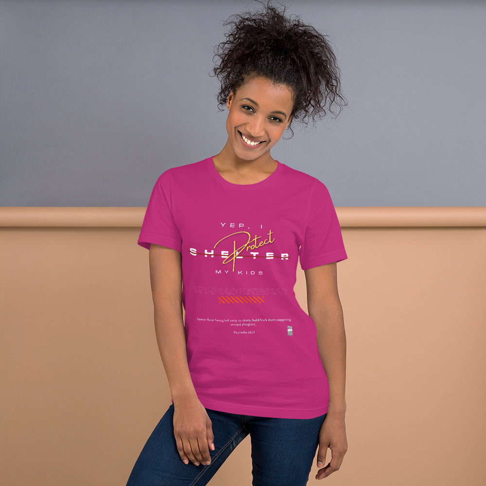 BKOC - "Yep, I Protect My Kids Unapologetically" - Unisex T-shirt