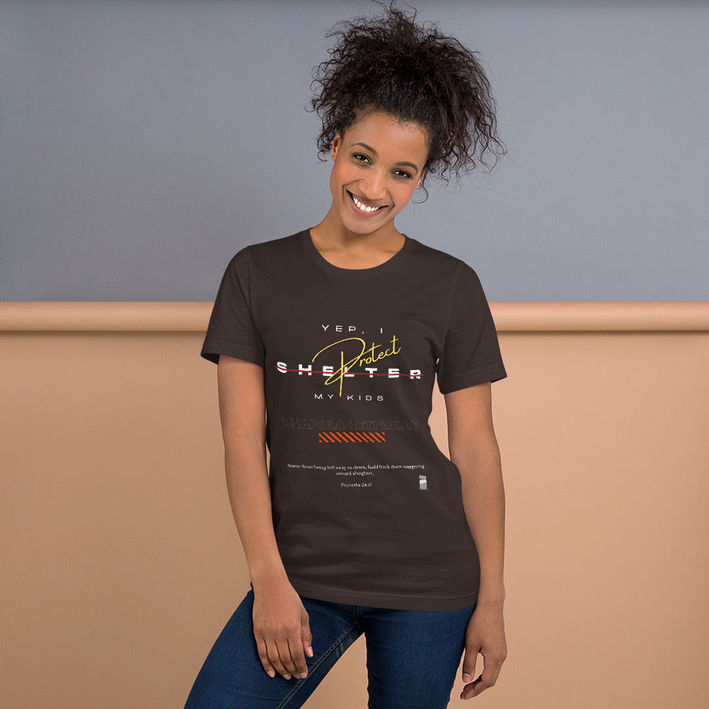 BKOC - "Yep, I Protect My Kids Unapologetically" - Unisex T-shirt