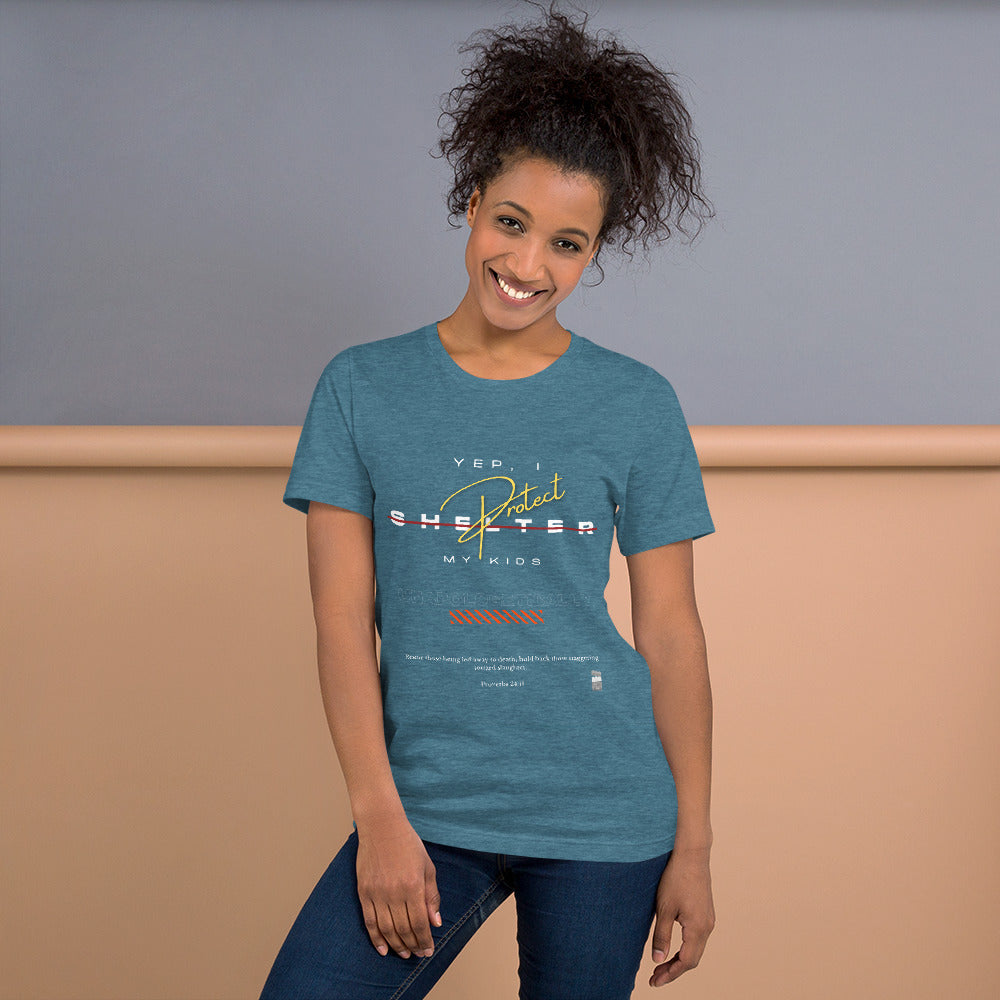 BKOC - "Yep, I Protect My Kids Unapologetically" - Unisex T-shirt