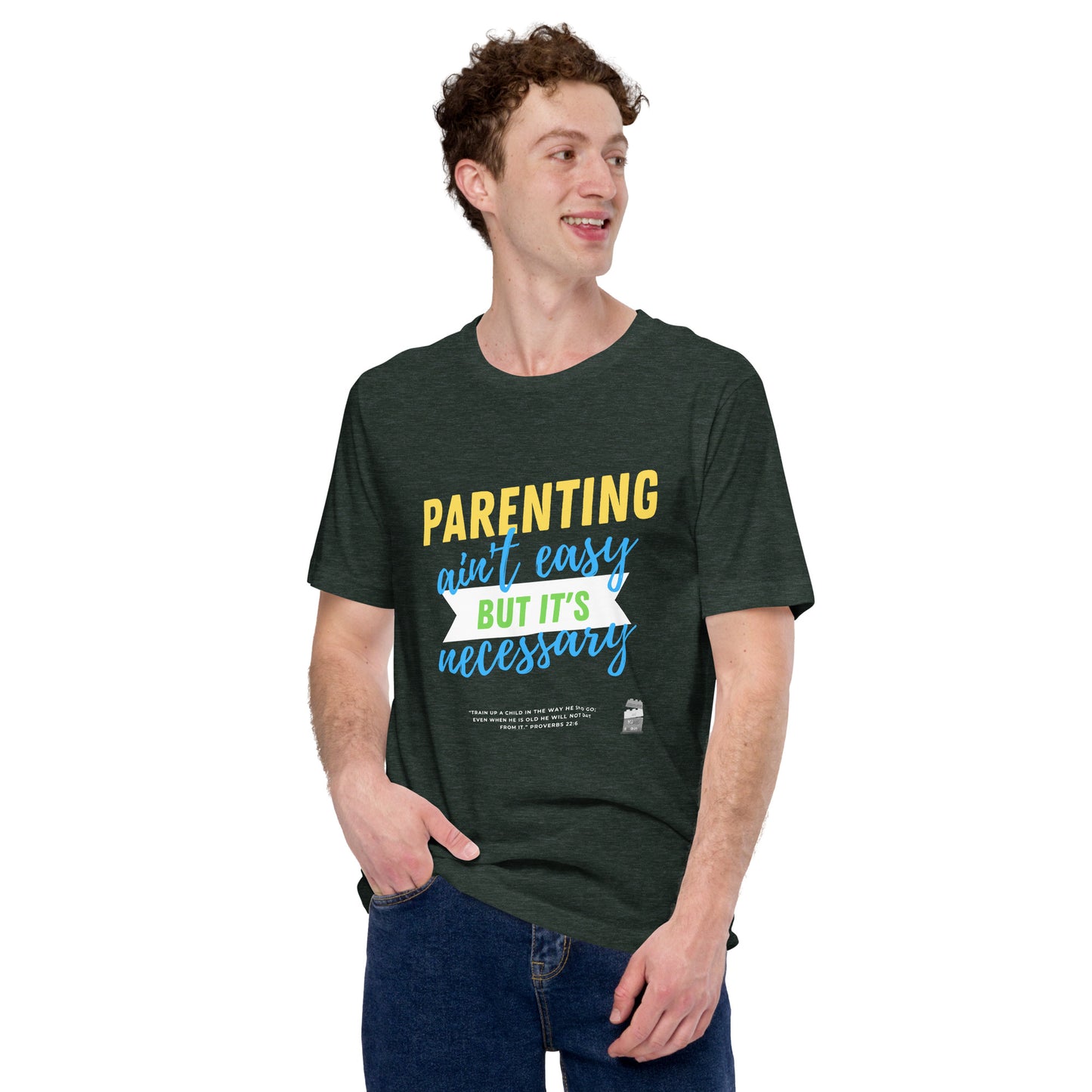 BKOC - "Parenting Ain't Easy but It's Necessary" - Unisex T-shirt