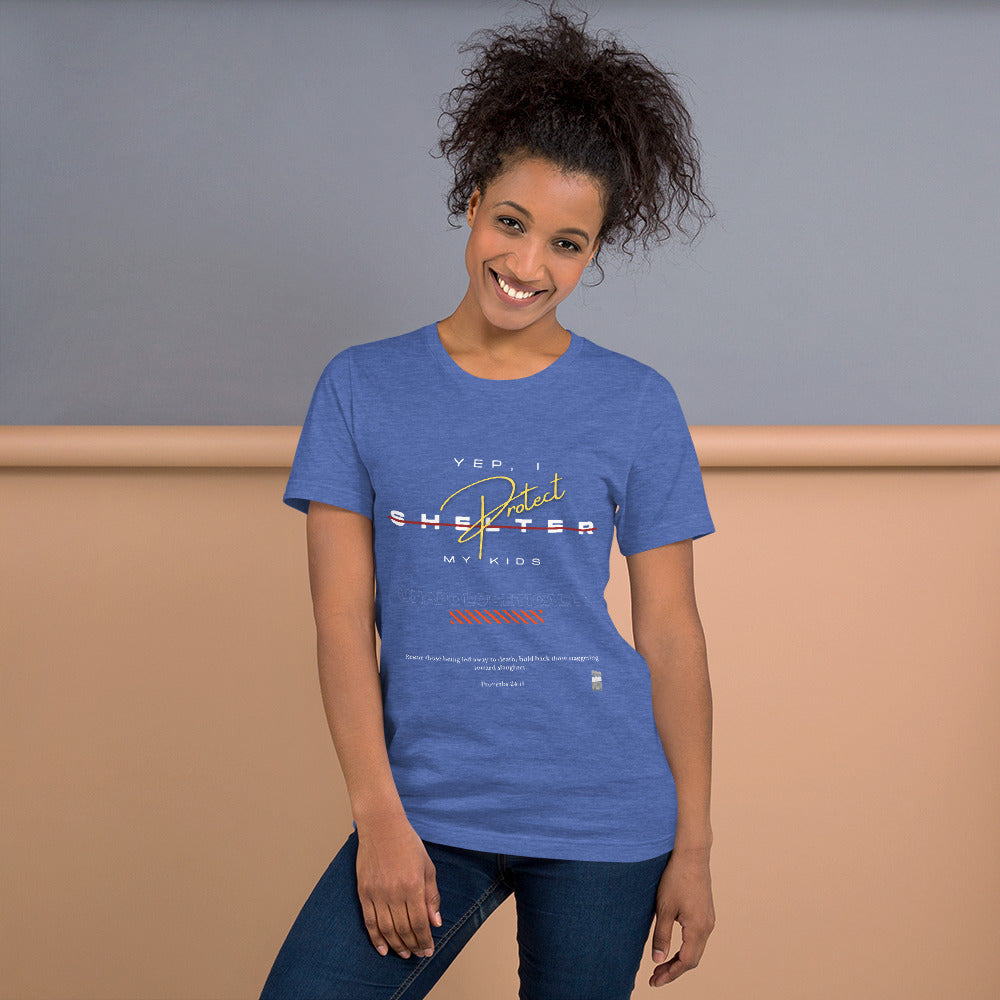 BKOC - "Yep, I Protect My Kids Unapologetically" - Unisex T-shirt