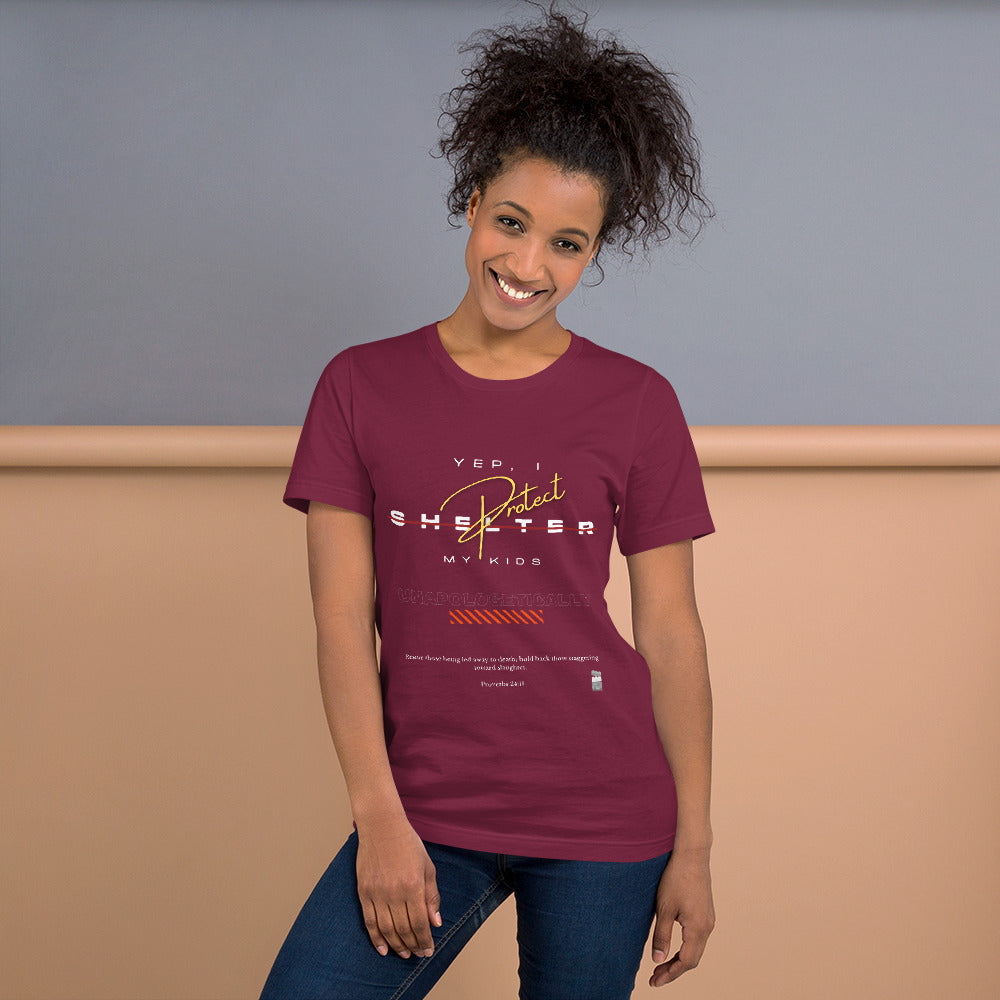 BKOC - "Yep, I Protect My Kids Unapologetically" - Unisex T-shirt