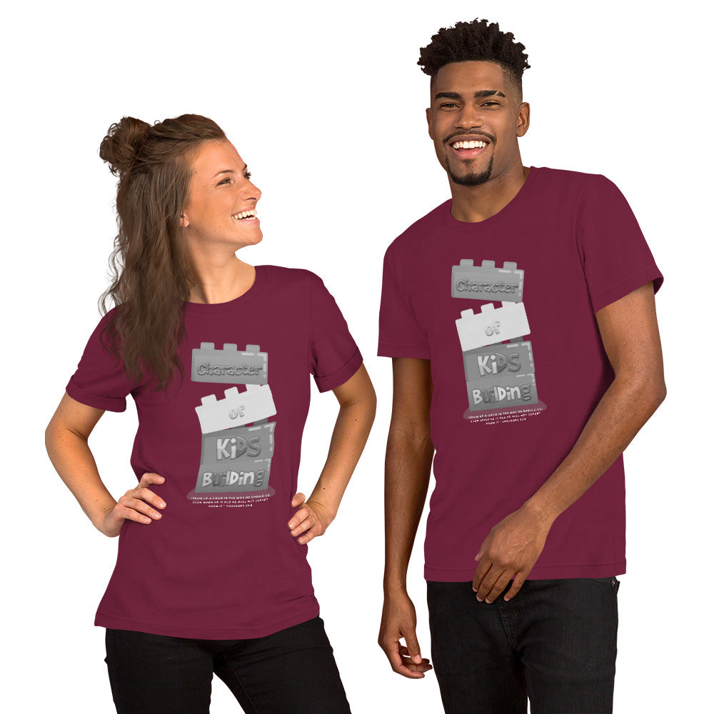 BKOC - "Building Kids of Character "- Unisex T-shirt