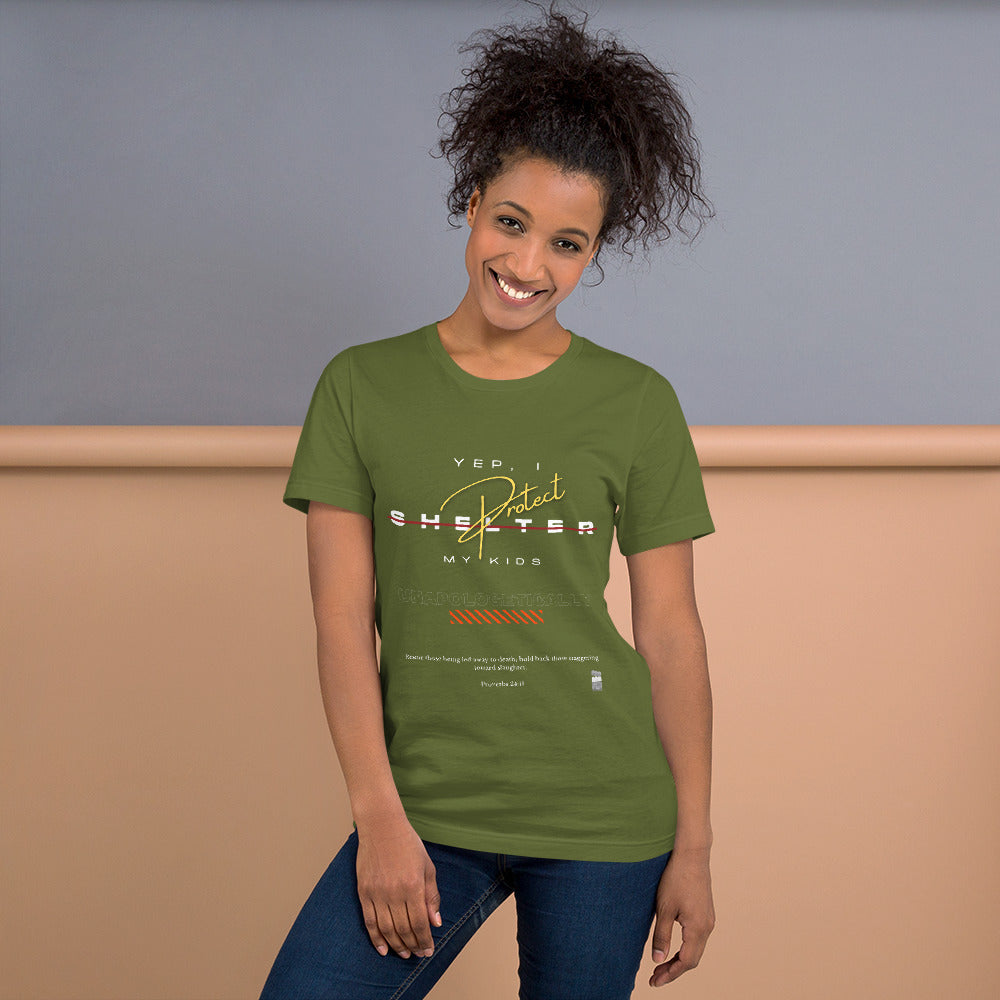 BKOC - "Yep, I Protect My Kids Unapologetically" - Unisex T-shirt