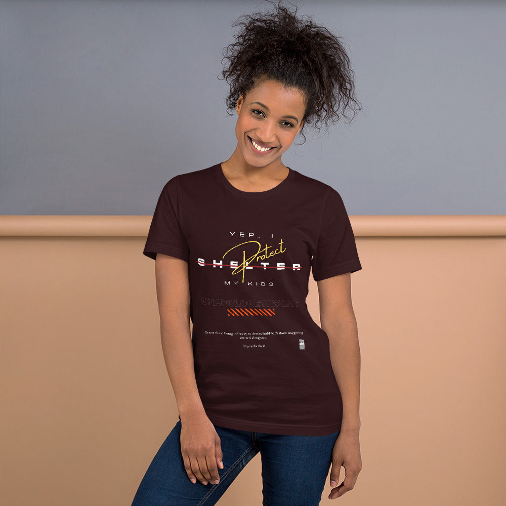 BKOC - "Yep, I Protect My Kids Unapologetically" - Unisex T-shirt