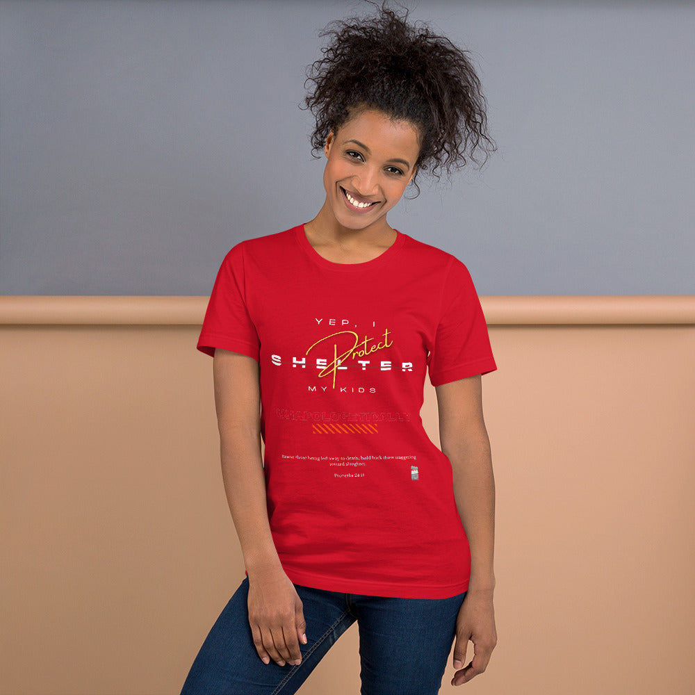 BKOC - "Yep, I Protect My Kids Unapologetically" - Unisex T-shirt