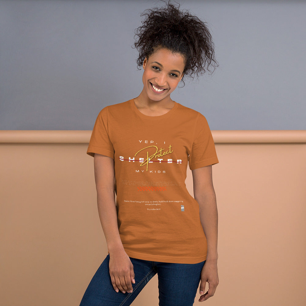 BKOC - "Yep, I Protect My Kids Unapologetically" - Unisex T-shirt