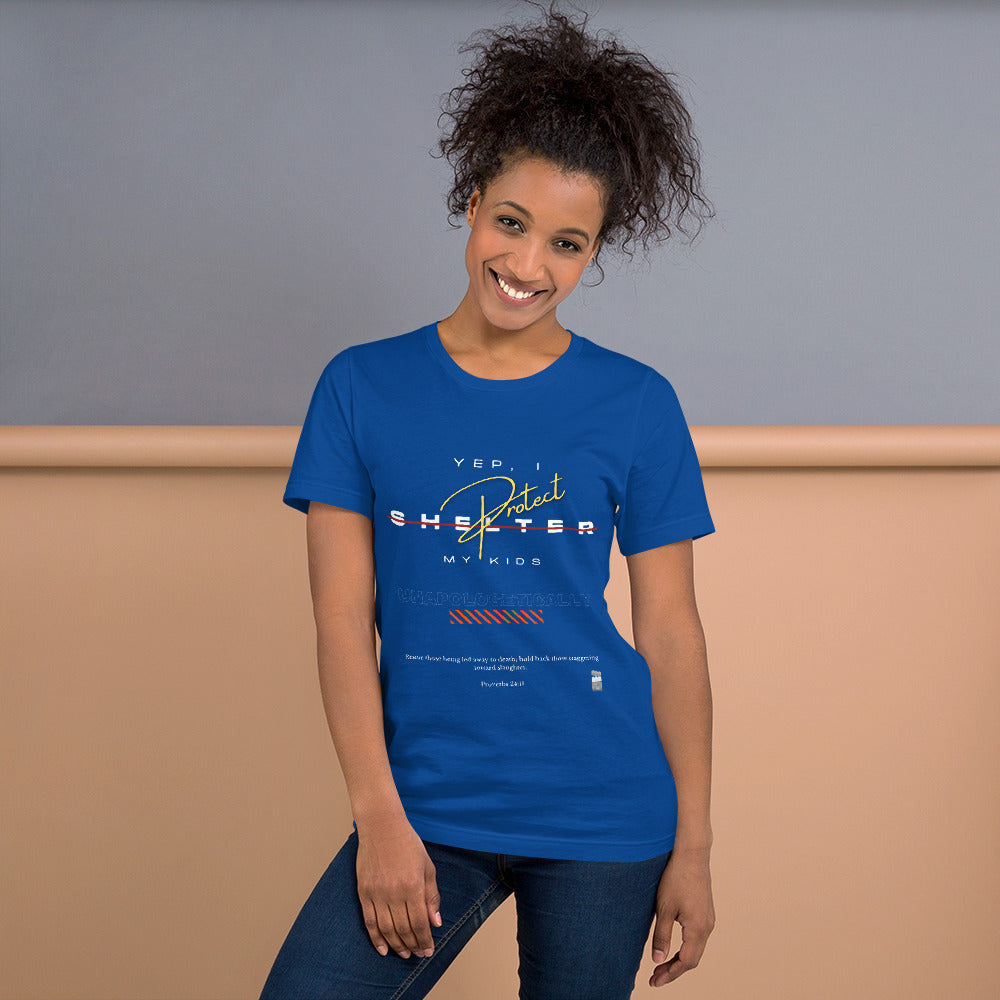 BKOC - "Yep, I Protect My Kids Unapologetically" - Unisex T-shirt