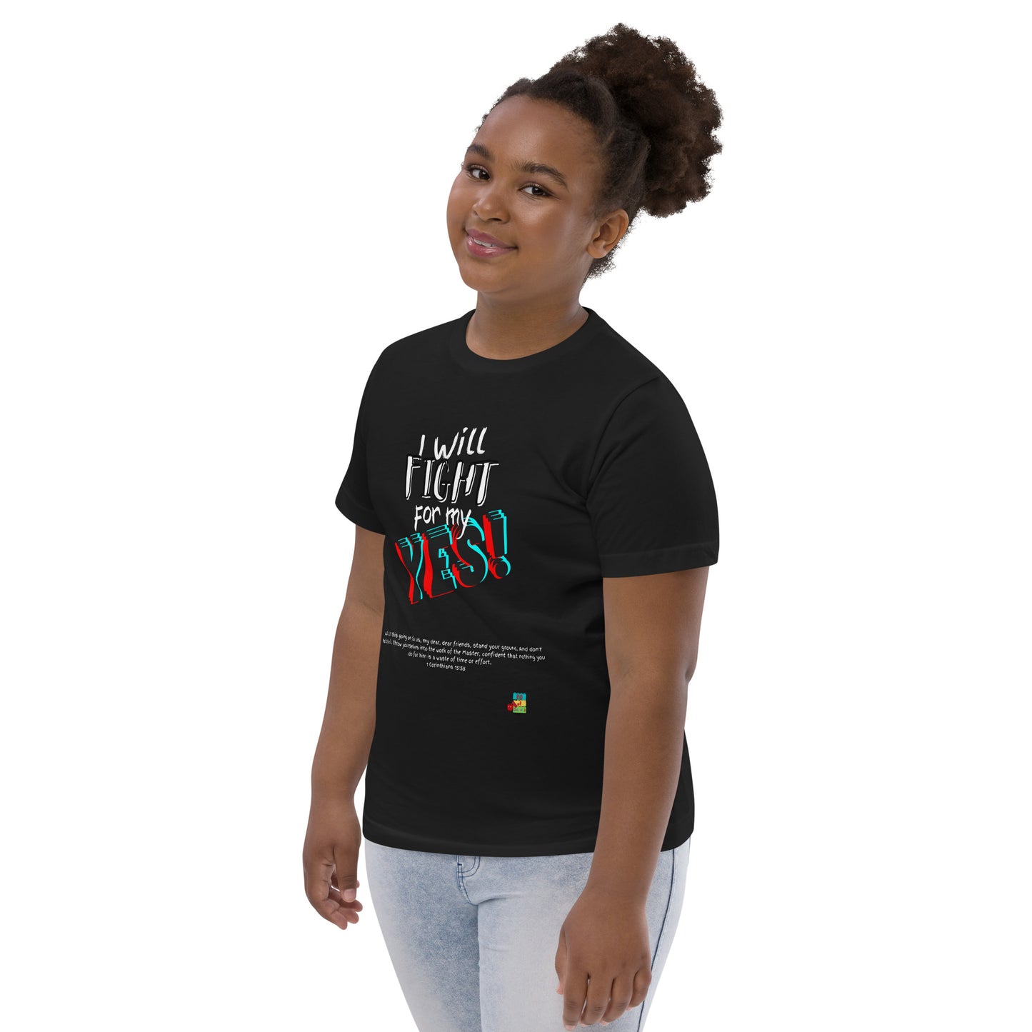 KOC Kids I Will Fight For My Yes - Youth T-shirt