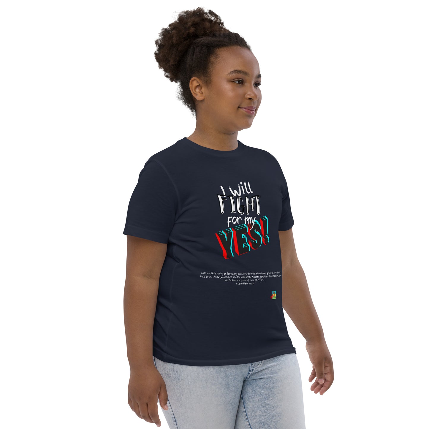KOC Kids I Will Fight For My Yes - Youth T-shirt