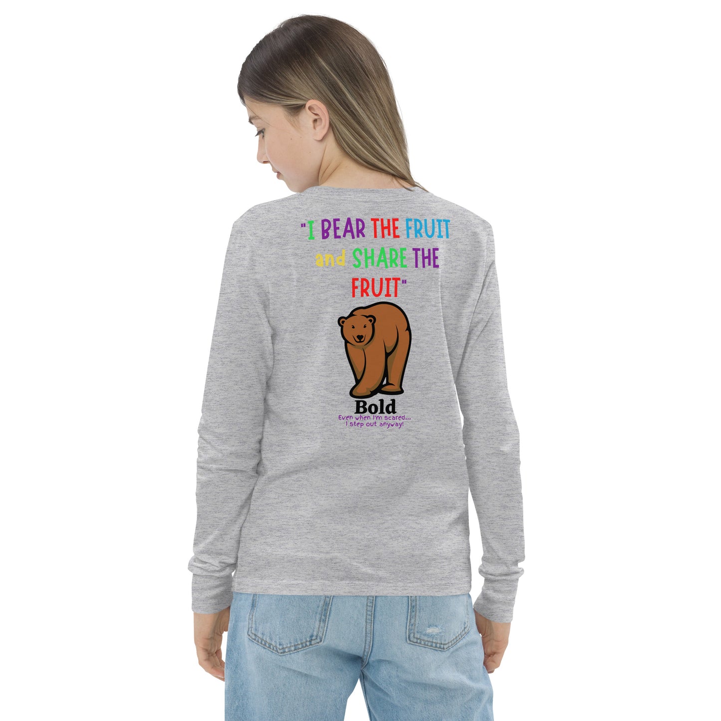 KOC Kids I Bear The Fruit And Share The Fruit - Youth long sleeve tee
