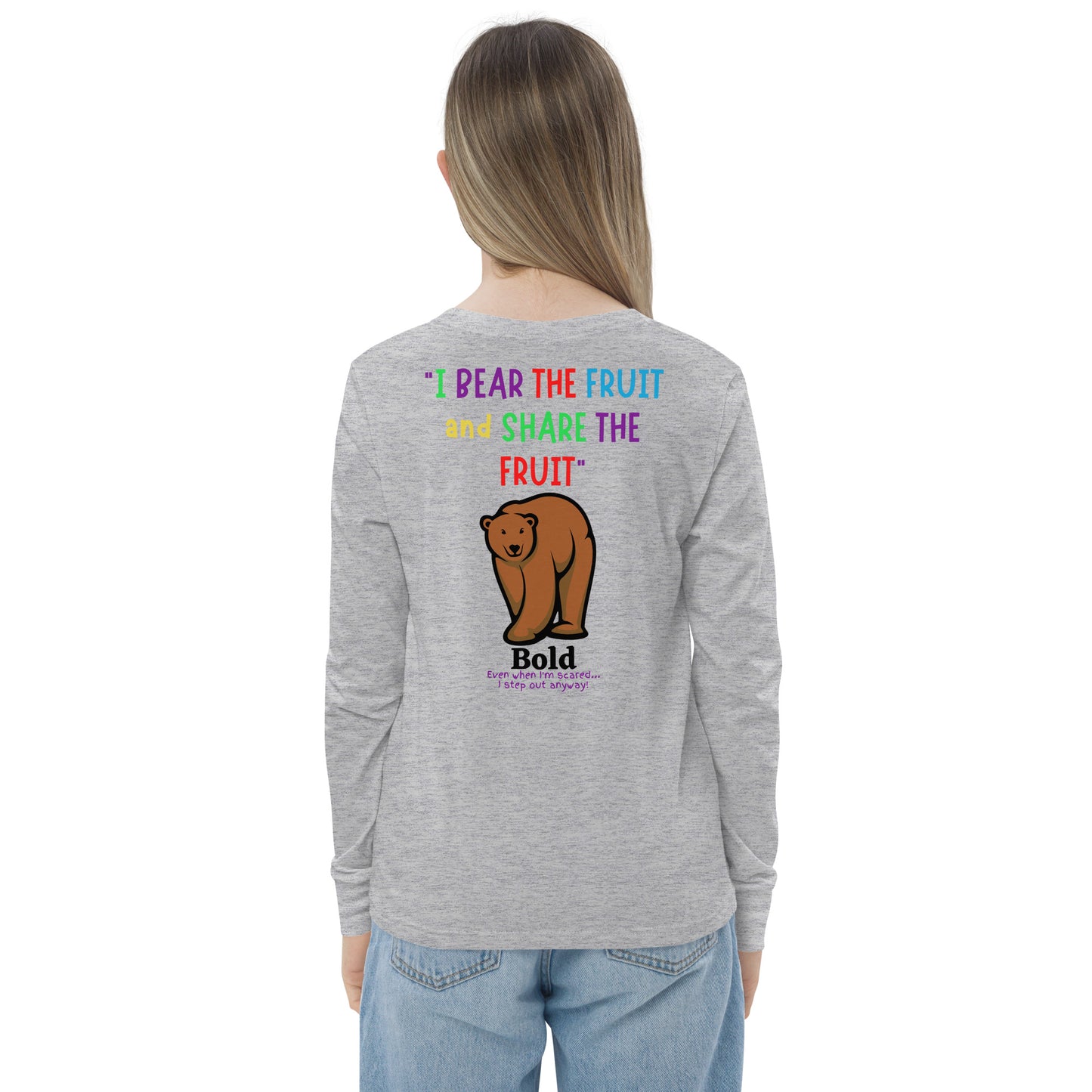 KOC Kids I Bear The Fruit And Share The Fruit - Youth long sleeve tee