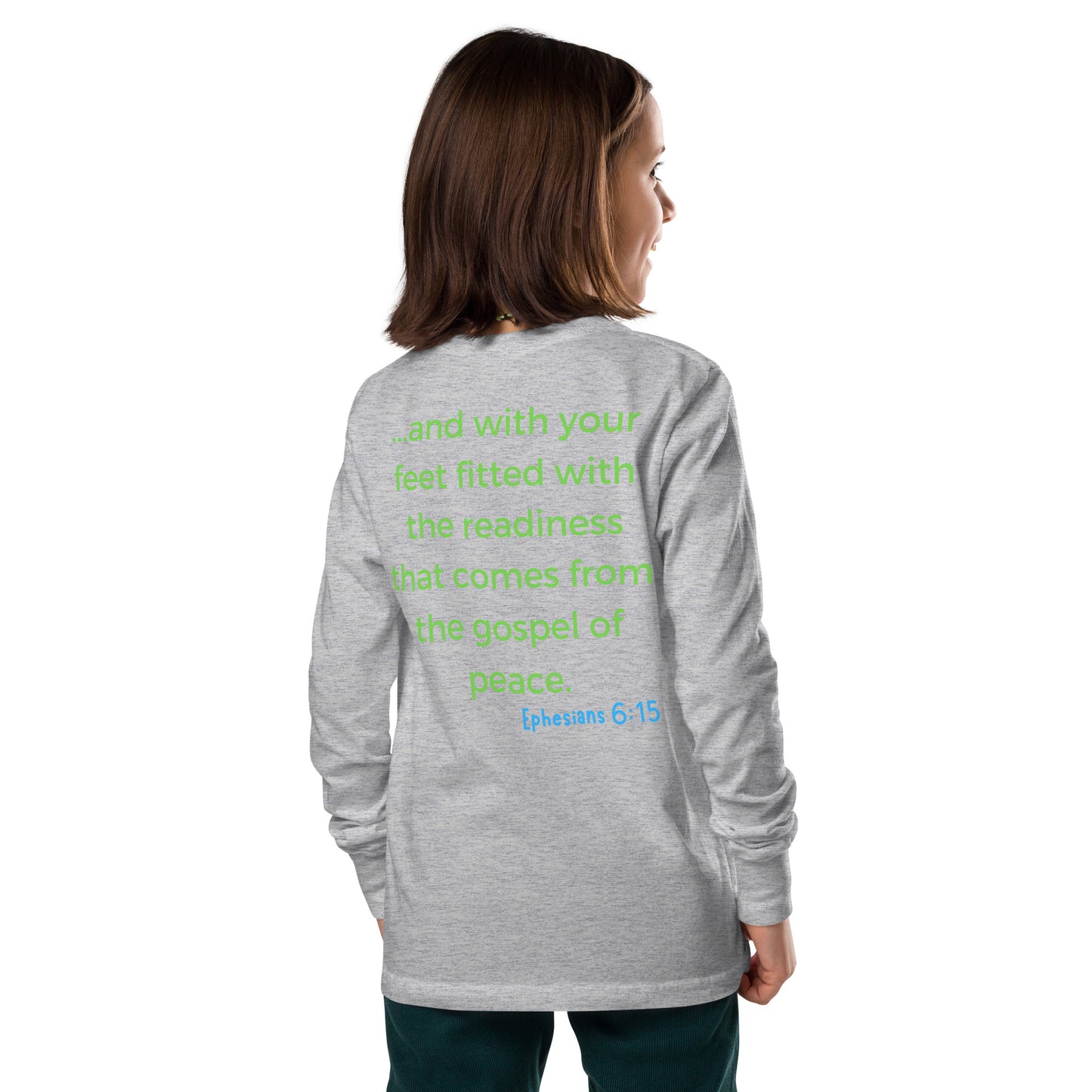 KOC Kids Peacemaker Not A Troublemaker - Youth long sleeve tee