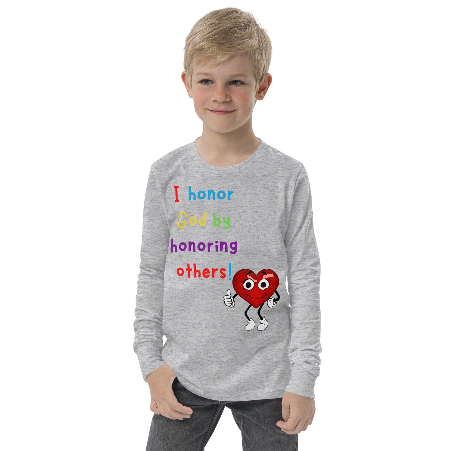 KOC Kids I Have The Honor - Youth long sleeve tee