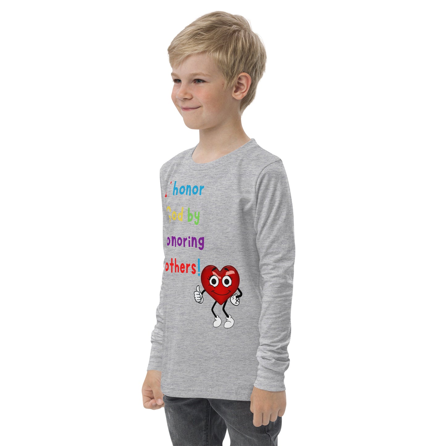 KOC Kids I Have The Honor - Youth long sleeve tee