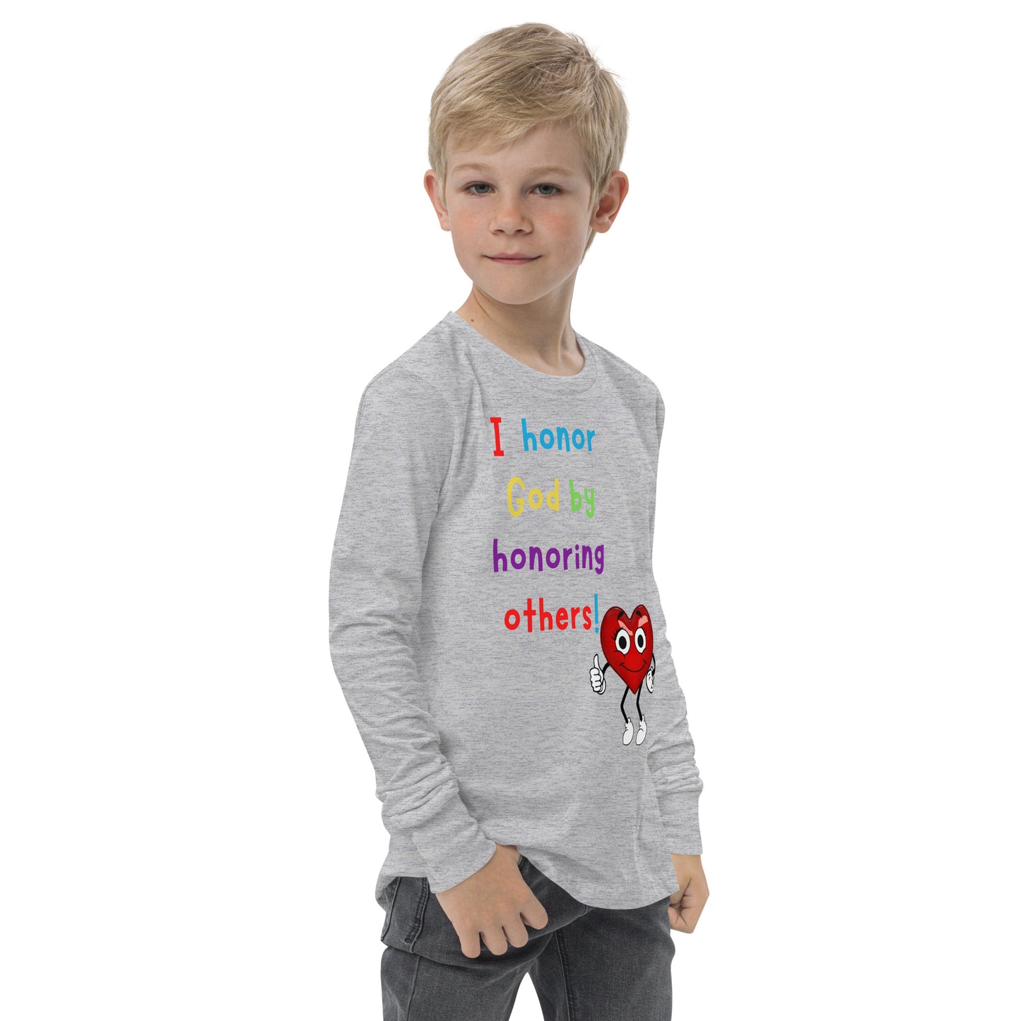 KOC Kids I Have The Honor - Youth long sleeve tee