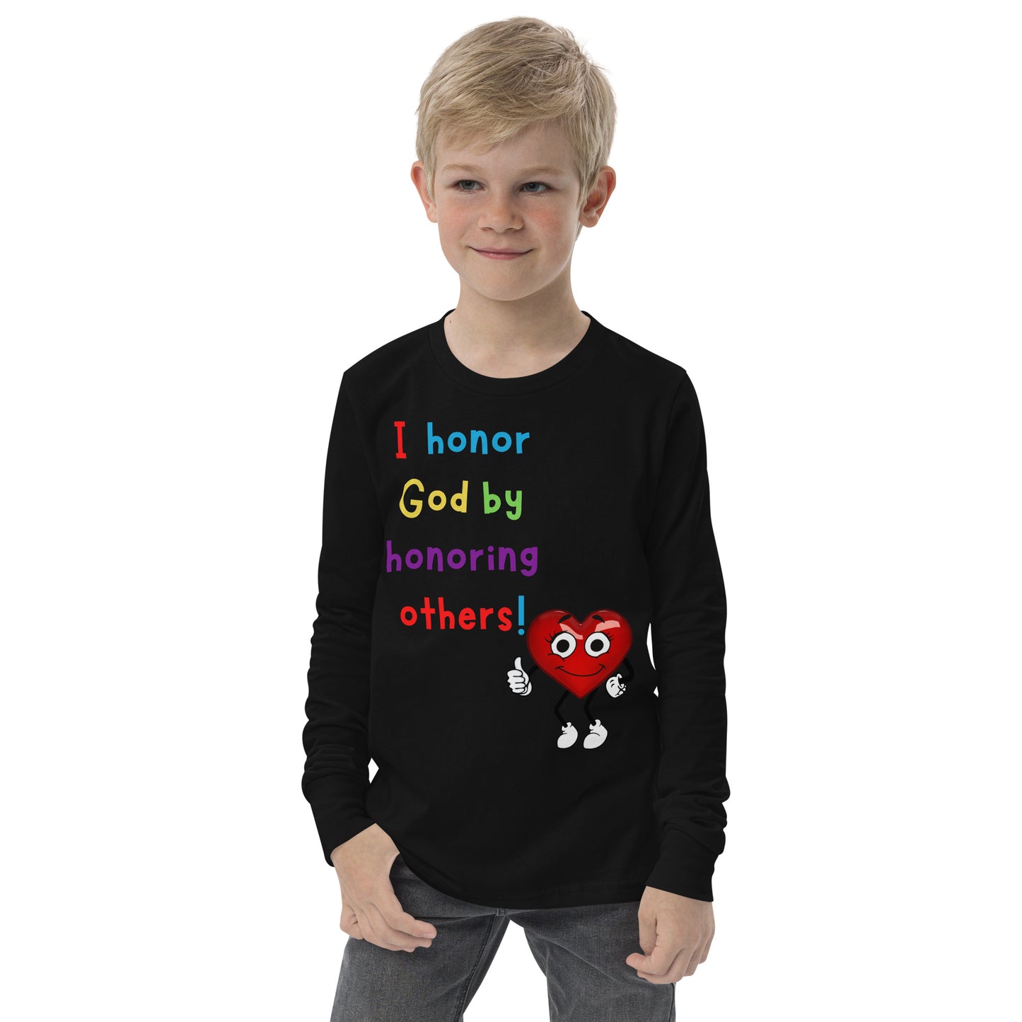 KOC Kids I Have The Honor - Youth long sleeve tee