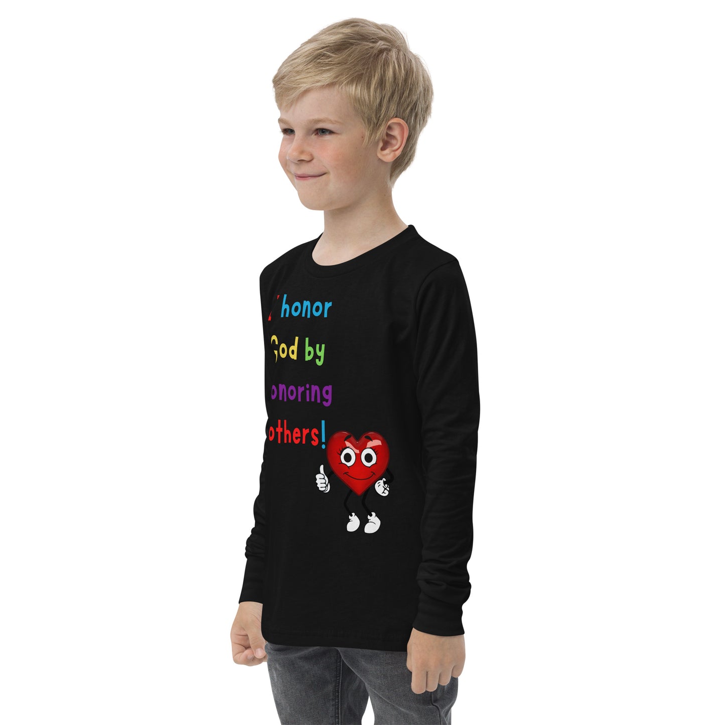 KOC Kids I Have The Honor - Youth long sleeve tee