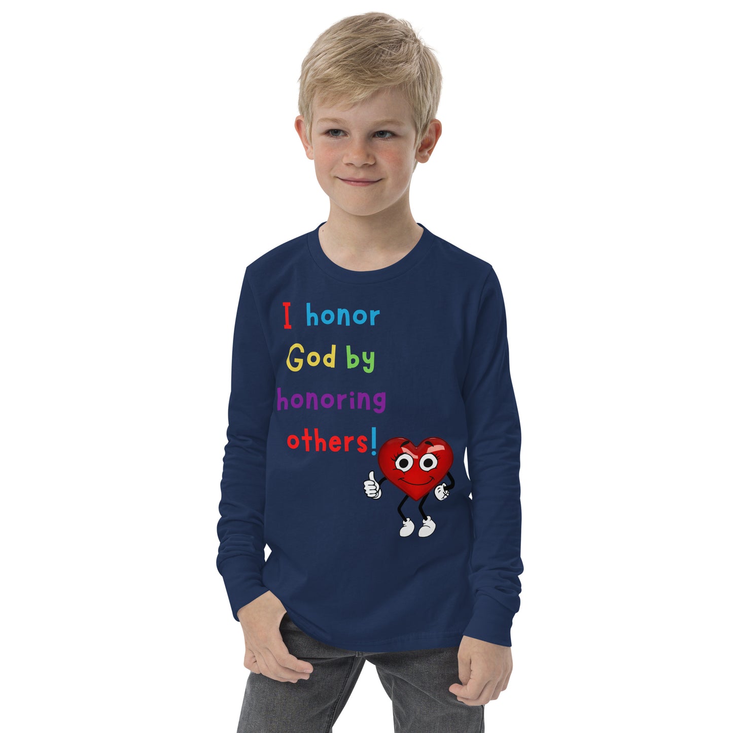 KOC Kids I Have The Honor - Youth long sleeve tee