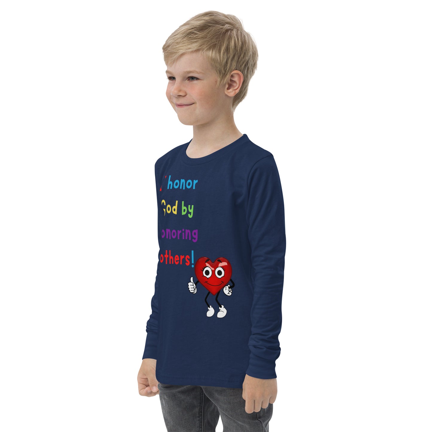 KOC Kids I Have The Honor - Youth long sleeve tee