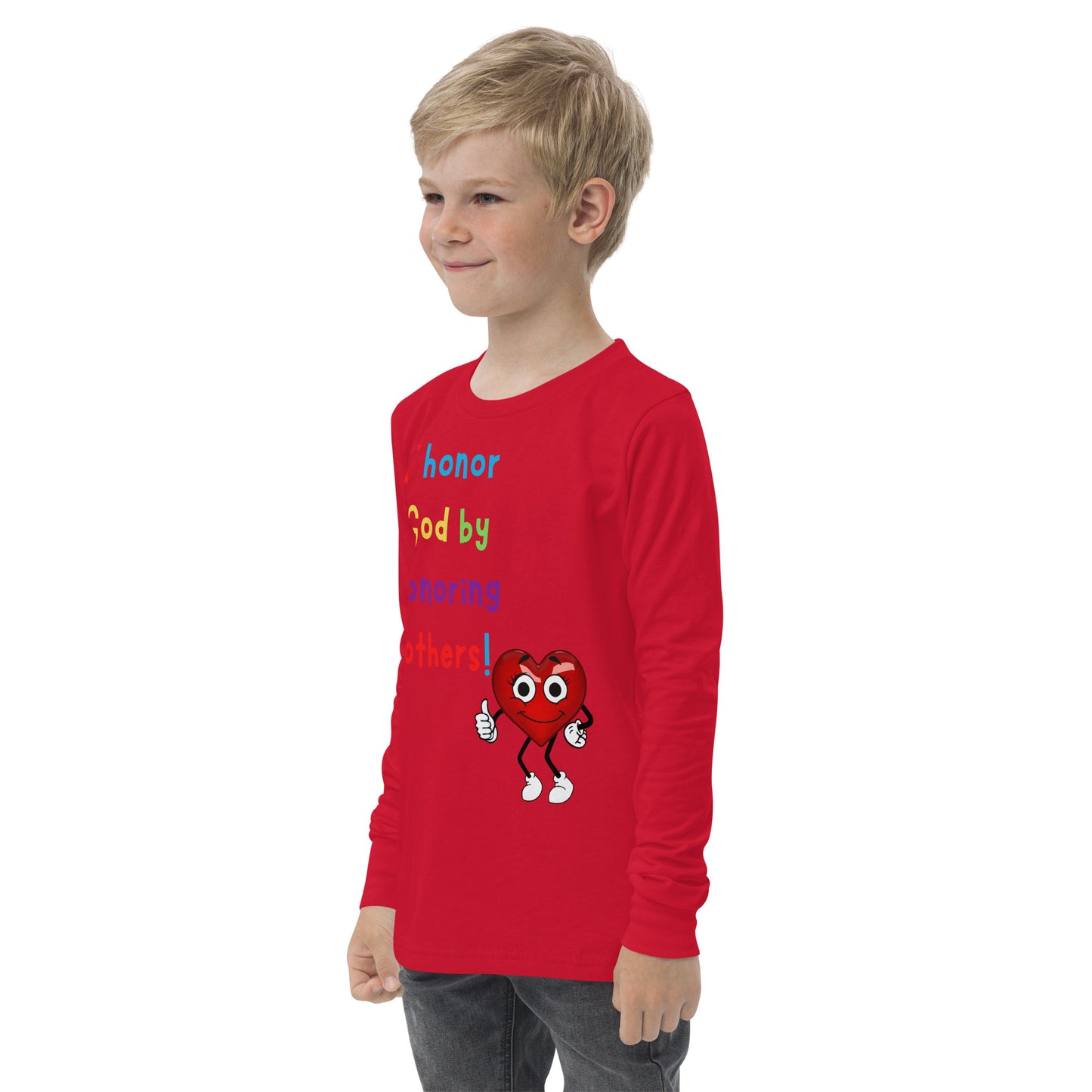 KOC Kids I Have The Honor - Youth long sleeve tee