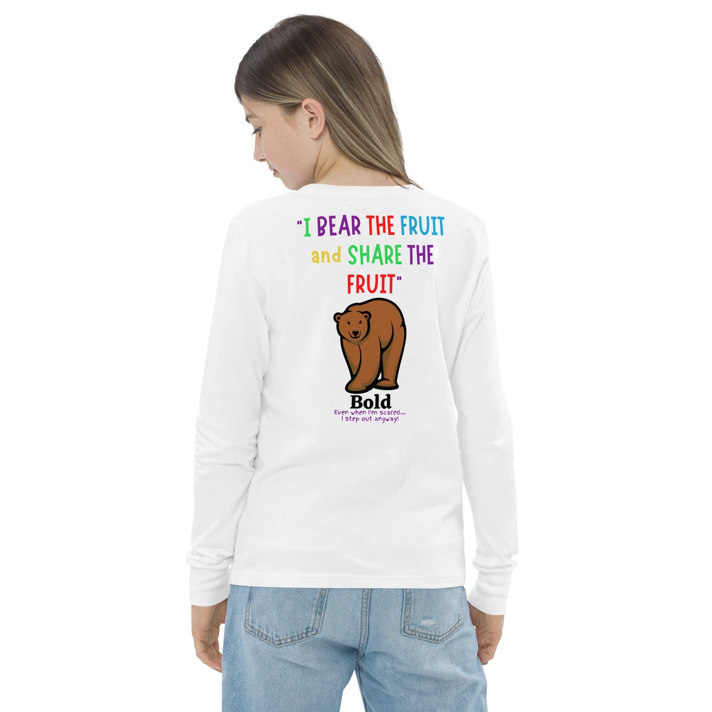 KOC Kids I Bear The Fruit And Share The Fruit - Youth long sleeve tee