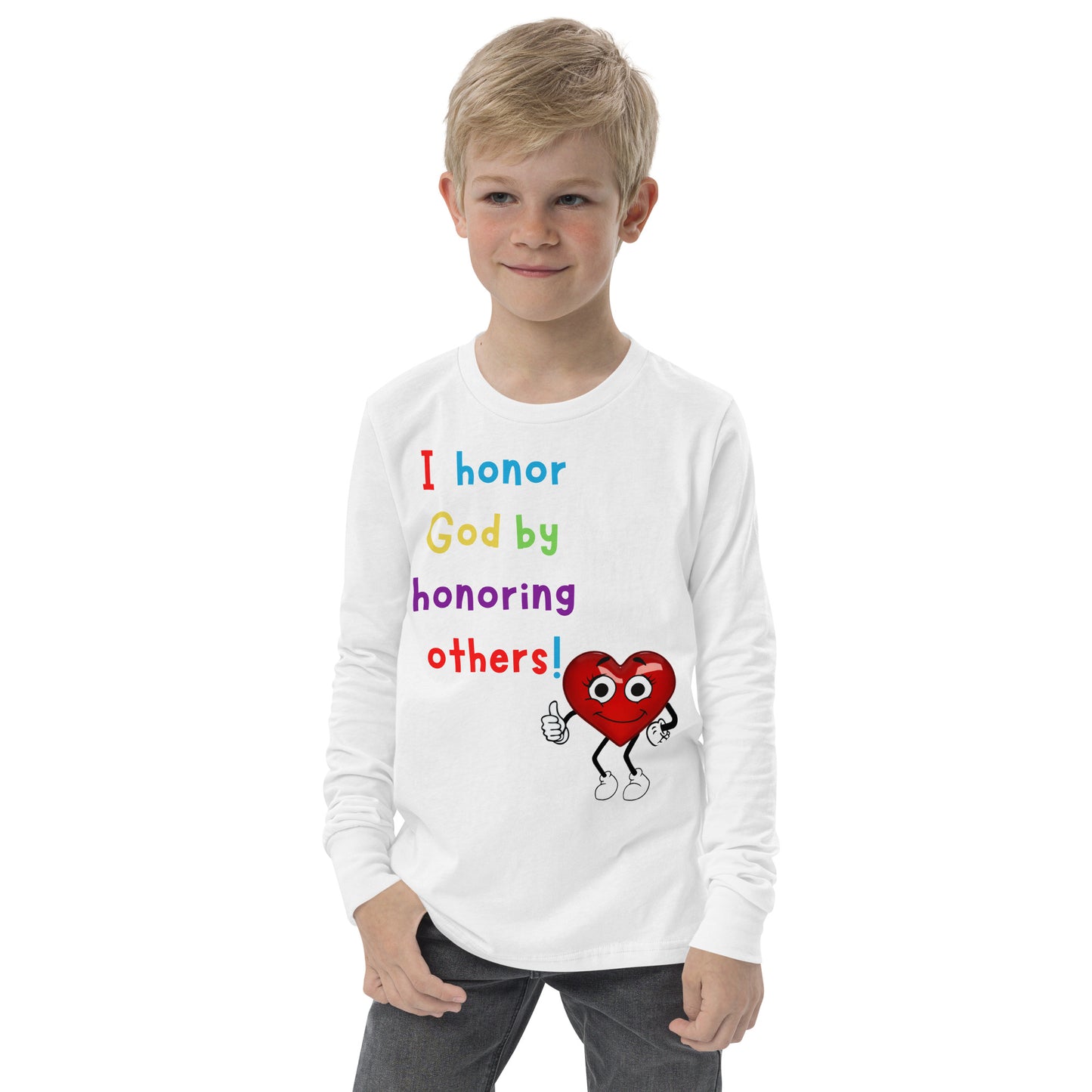 KOC Kids I Have The Honor - Youth long sleeve tee