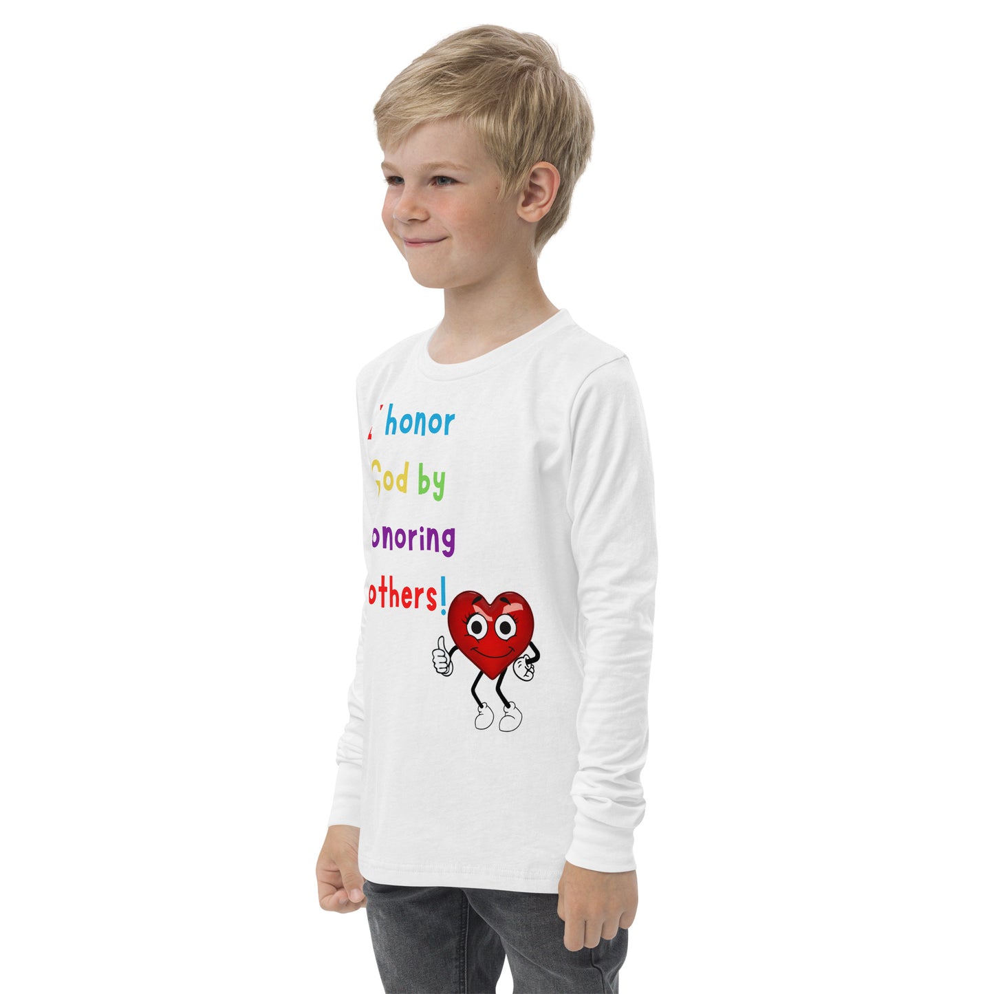 KOC Kids I Have The Honor - Youth long sleeve tee