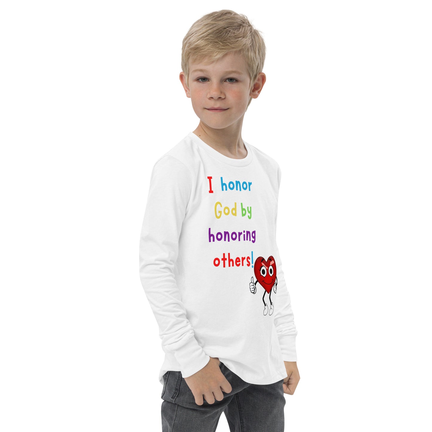 KOC Kids I Have The Honor - Youth long sleeve tee