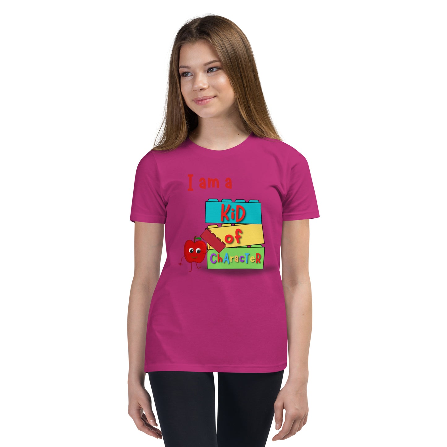 KOC Kids I Am A Kid of Character - Youth Short Sleeve T-Shirt