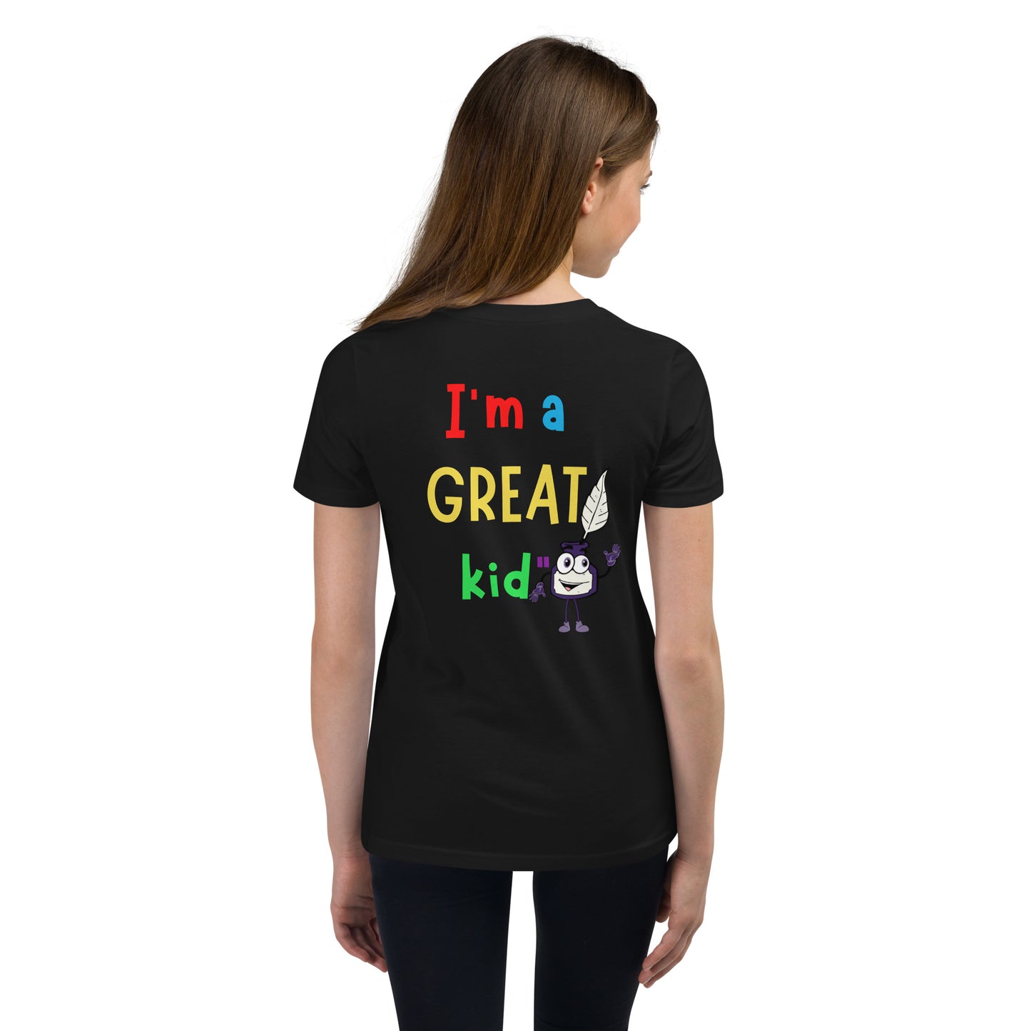KOC Kids Having A Great Day Because - Youth Short Sleeve T-Shirt