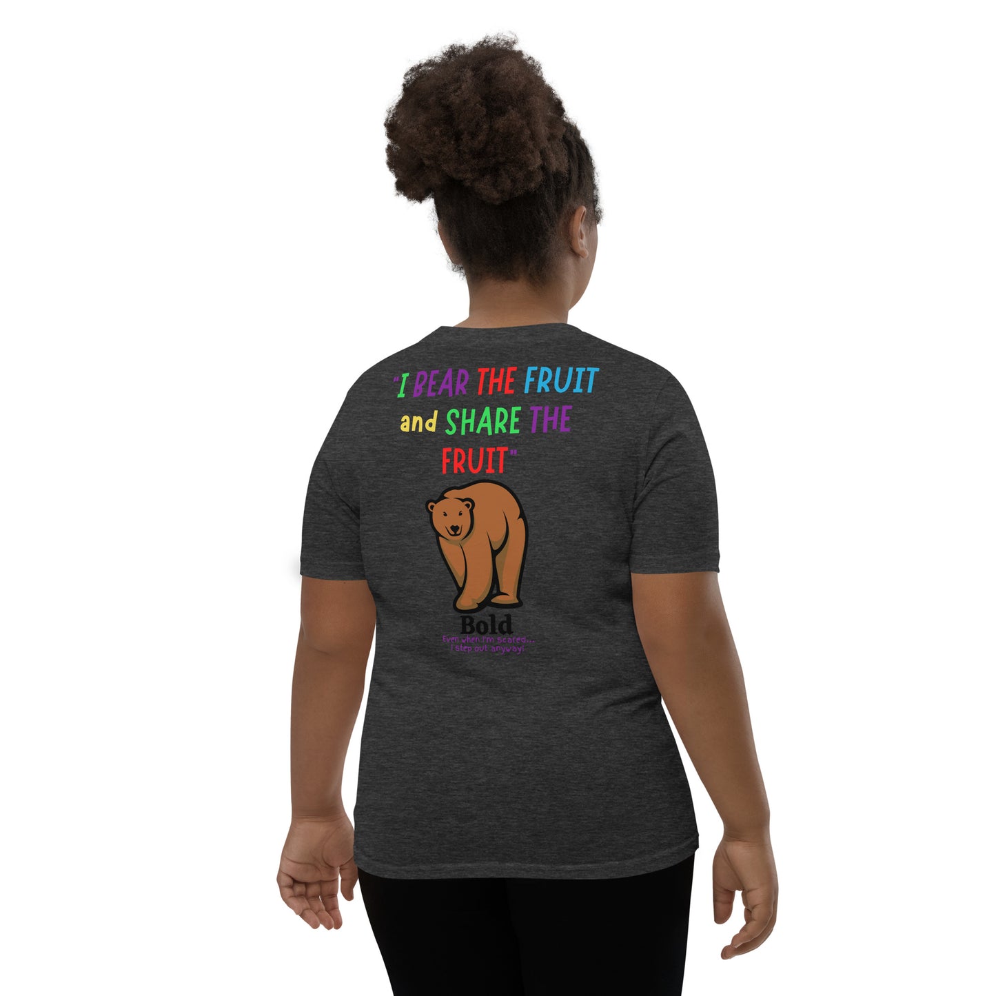 KOC Kids I Bear The Fruit And Share The Fruit - Youth Short Sleeve T-Shirt