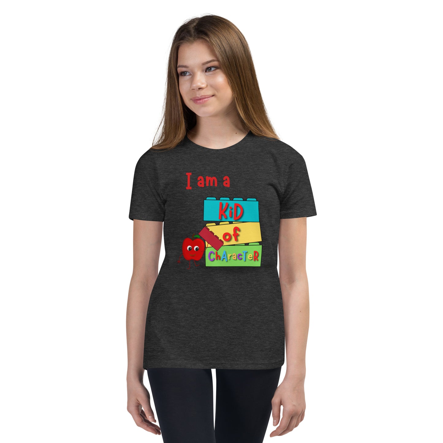 KOC Kids I Am A Kid of Character - Youth Short Sleeve T-Shirt