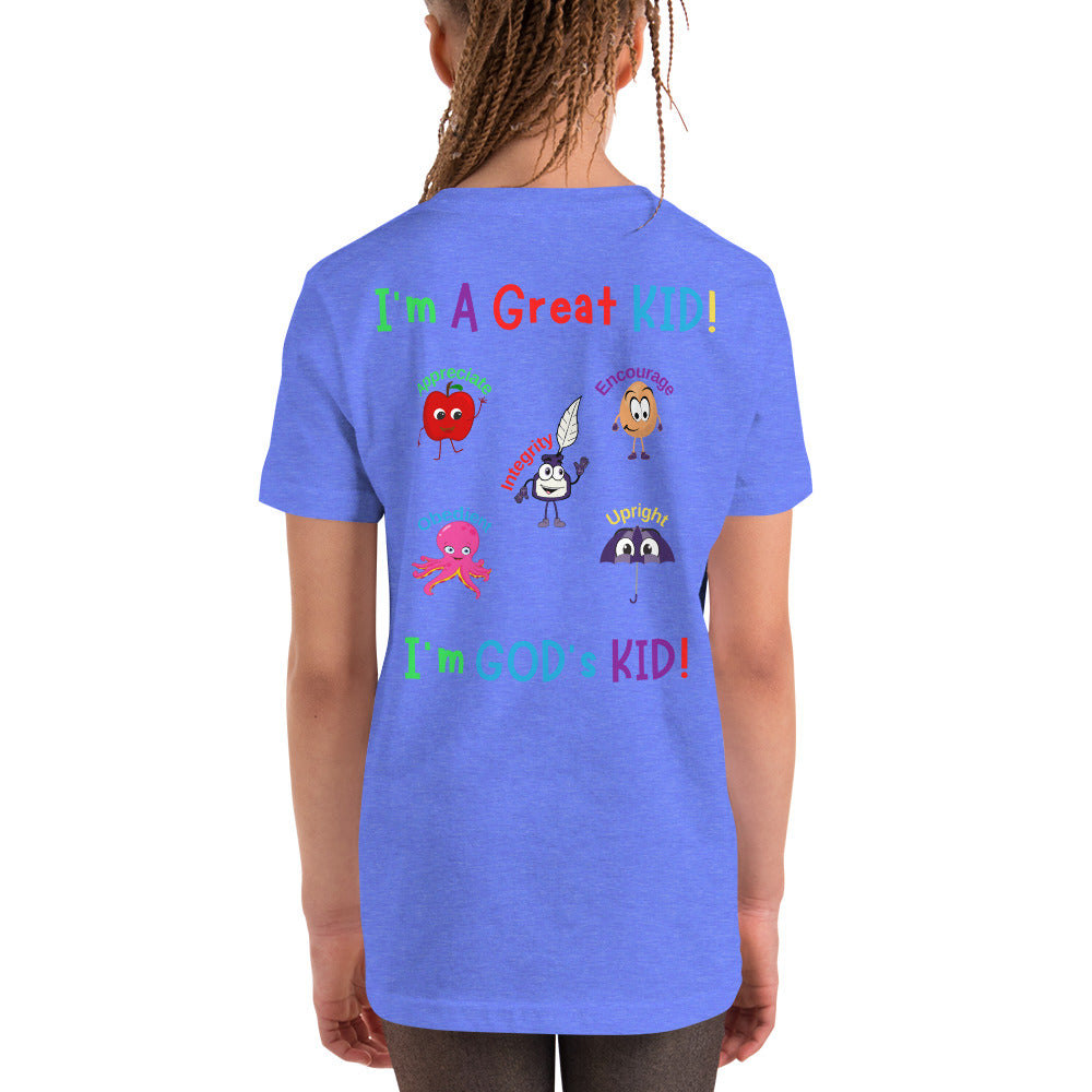 KOC Kids I'm A Great Kid - Youth Short Sleeve T-Shirt