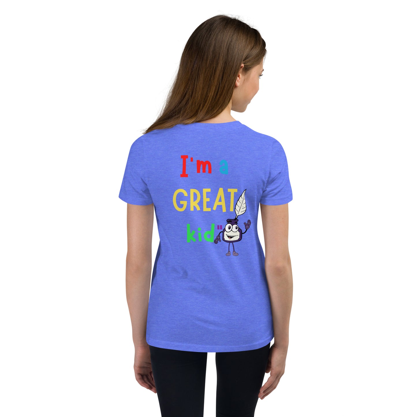 KOC Kids Having A Great Day Because - Youth Short Sleeve T-Shirt