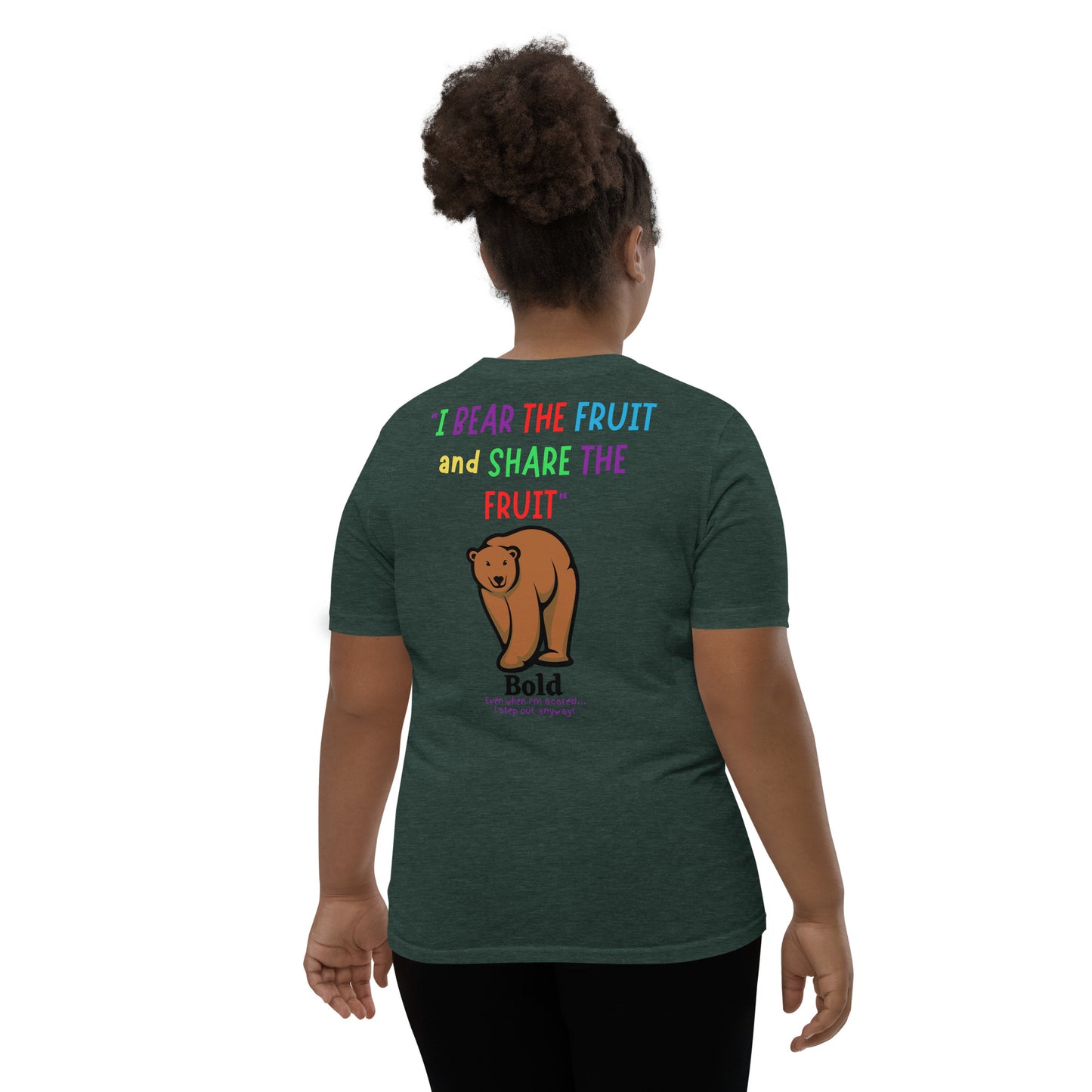 KOC Kids I Bear The Fruit And Share The Fruit - Youth Short Sleeve T-Shirt
